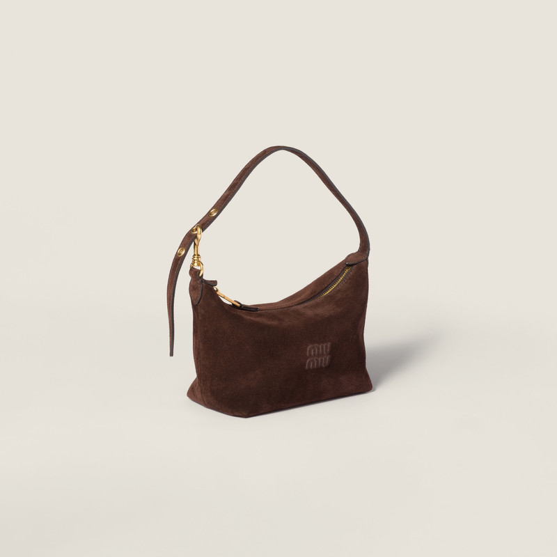 Miu Miu Suede pouch outlook