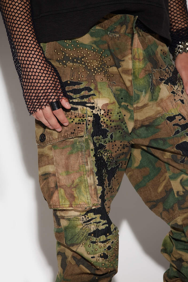 DESTROYED CYPRUS CARGO PANTS - 5