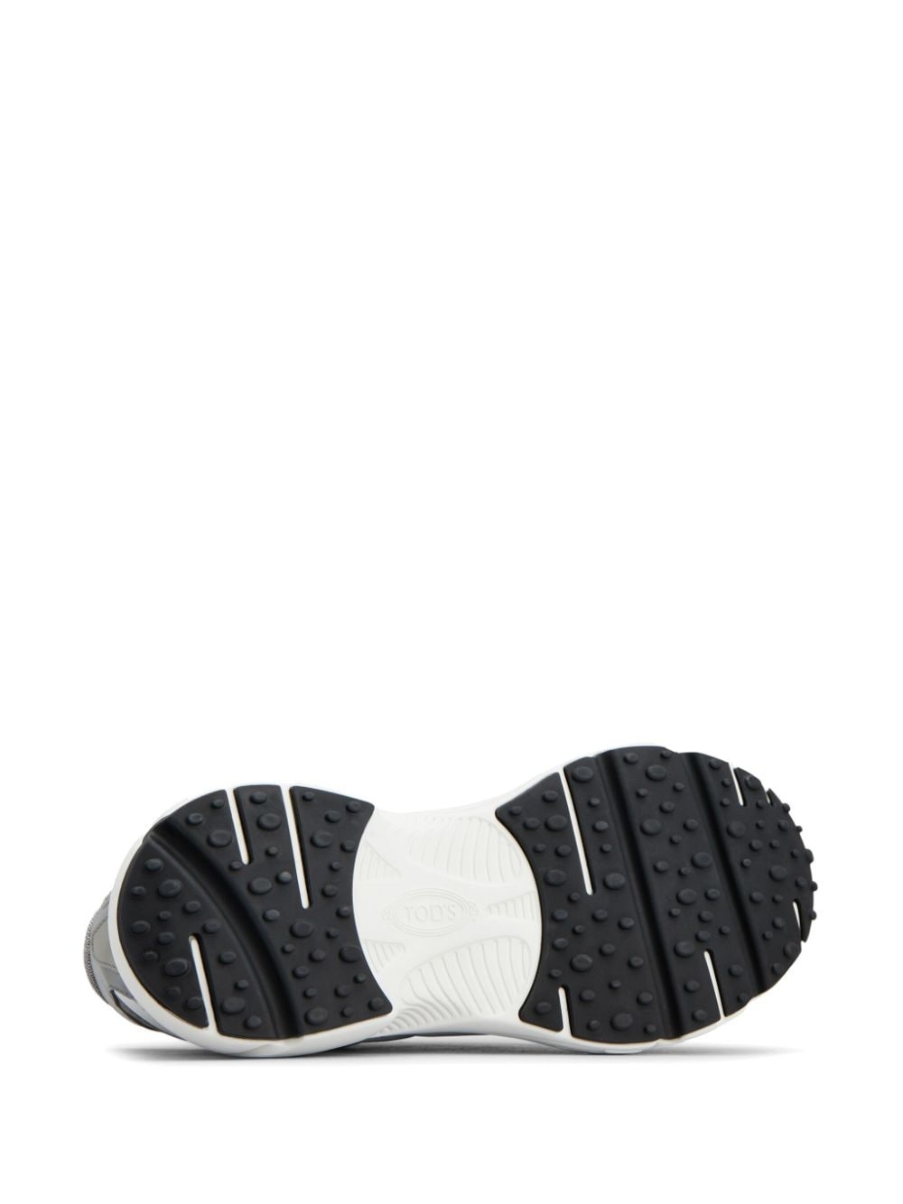 panelled low-top sneakers - 4