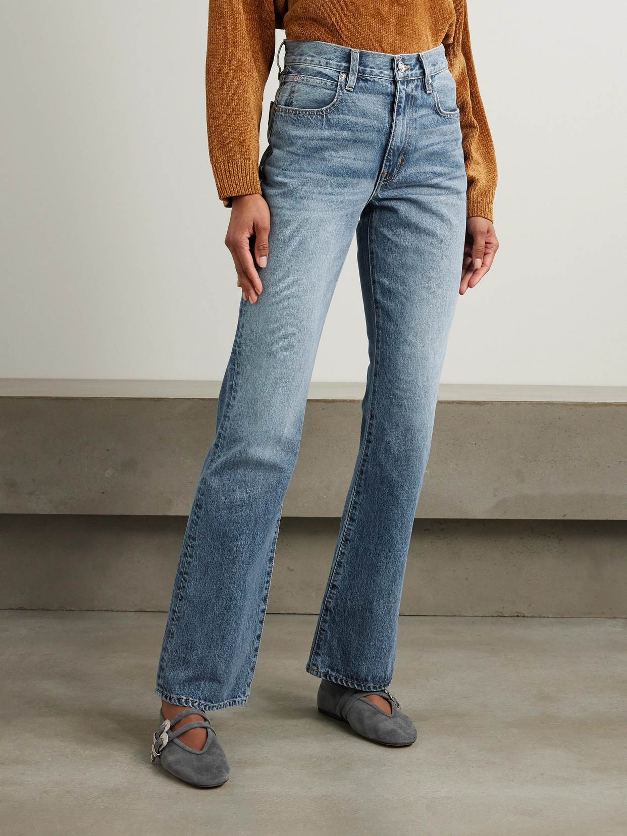 Anita High-rise Bootcut Jeans - 4