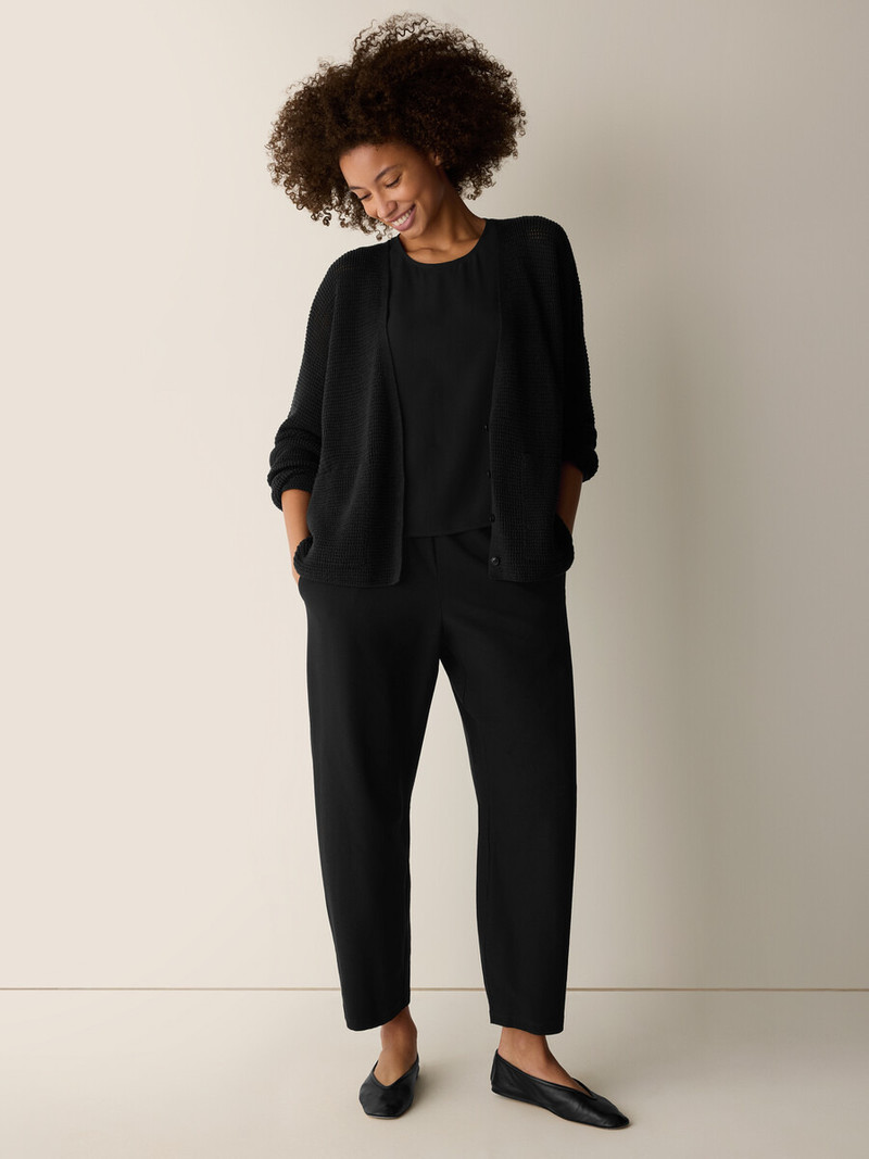 Peruvian Cotton Blend V-Neck Cardigan 3