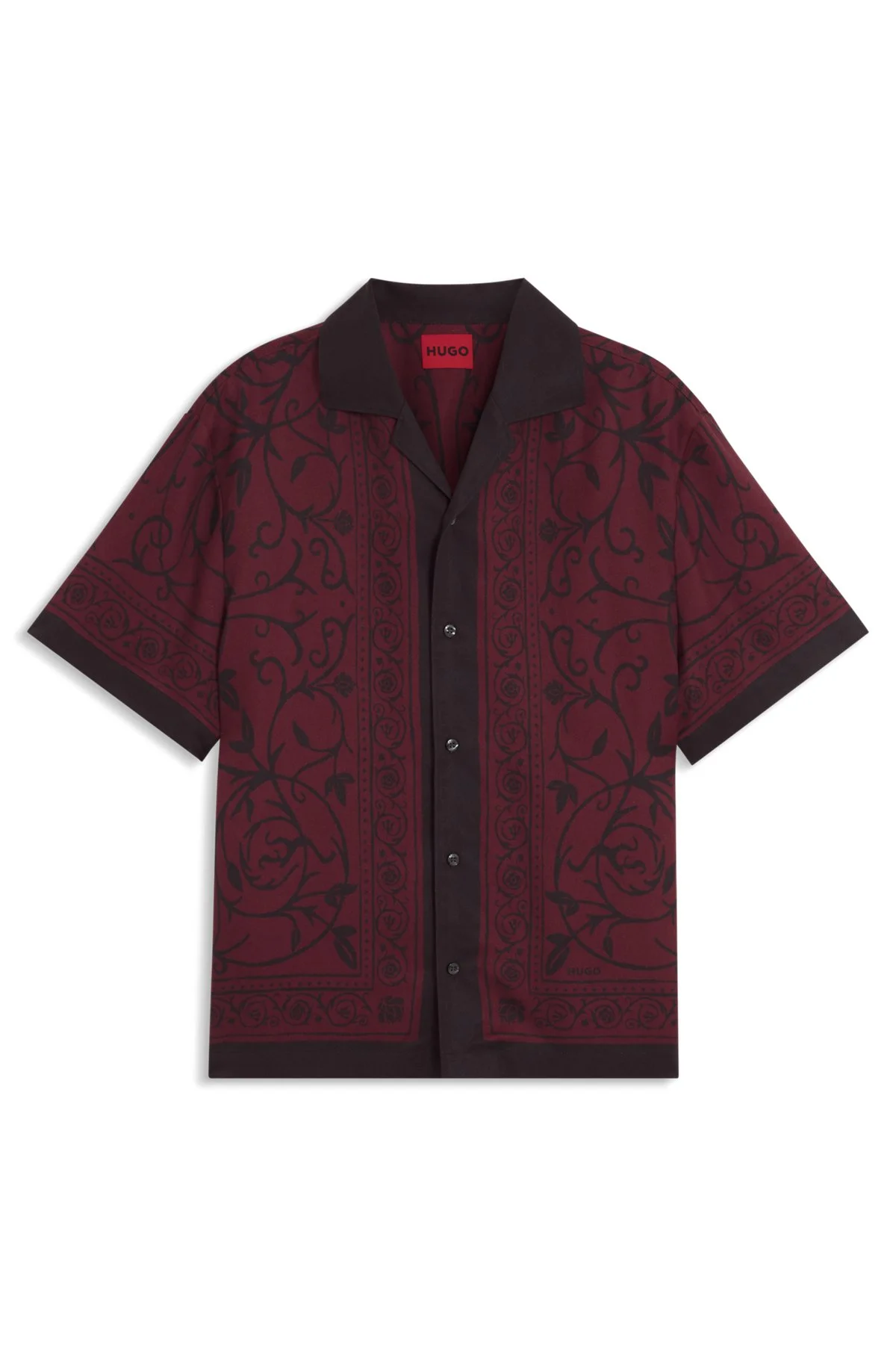 OVERSIZED-FIT SHIRT WITH PLACED PRINT - 1
