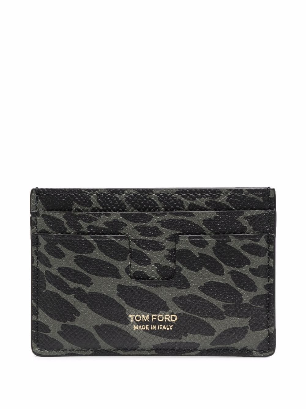 animal-print cardholder - 2