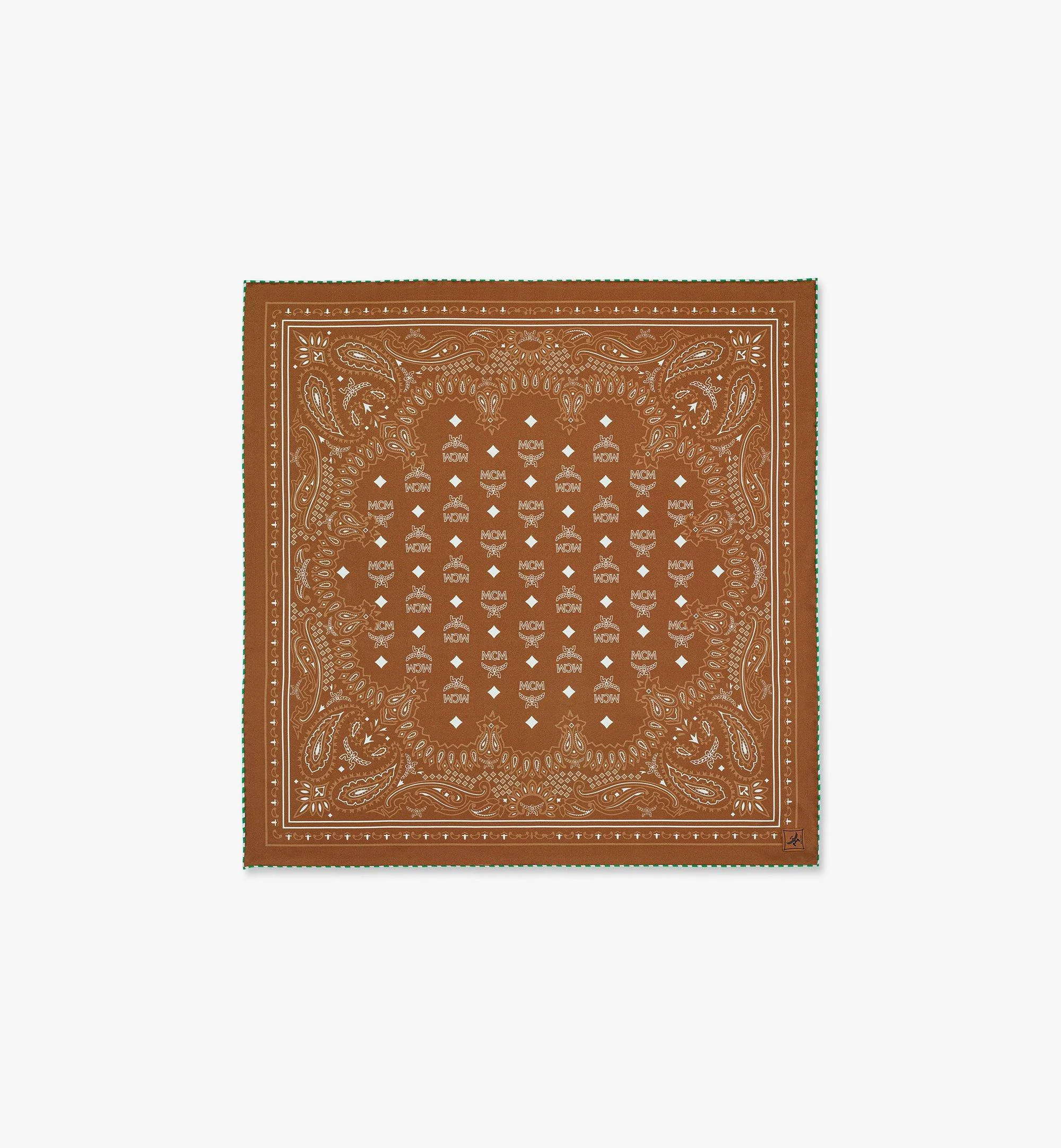 Paisley Cotton-Silk Scarf - 1