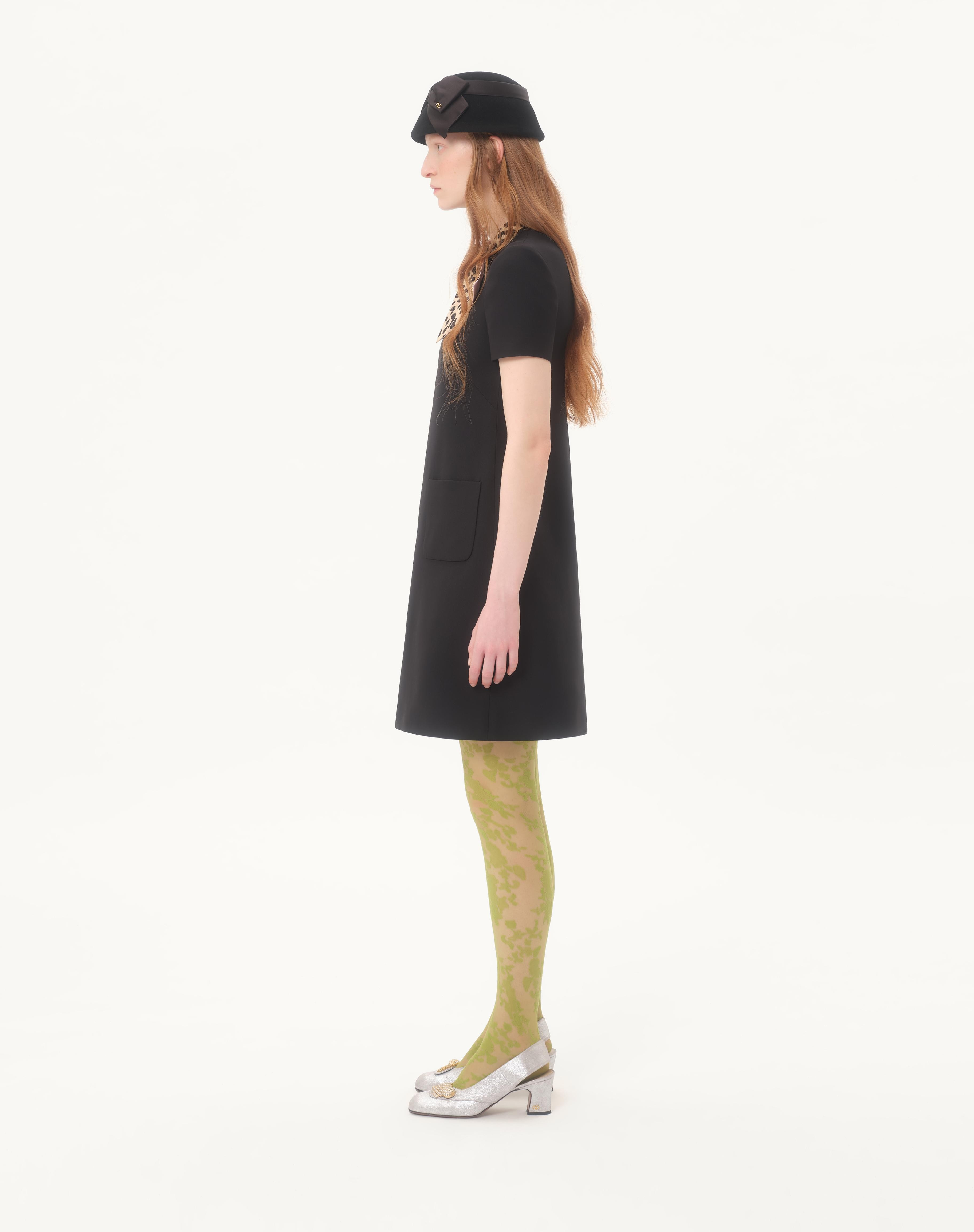 CREPE COUTURE SHORT DRESS - 6