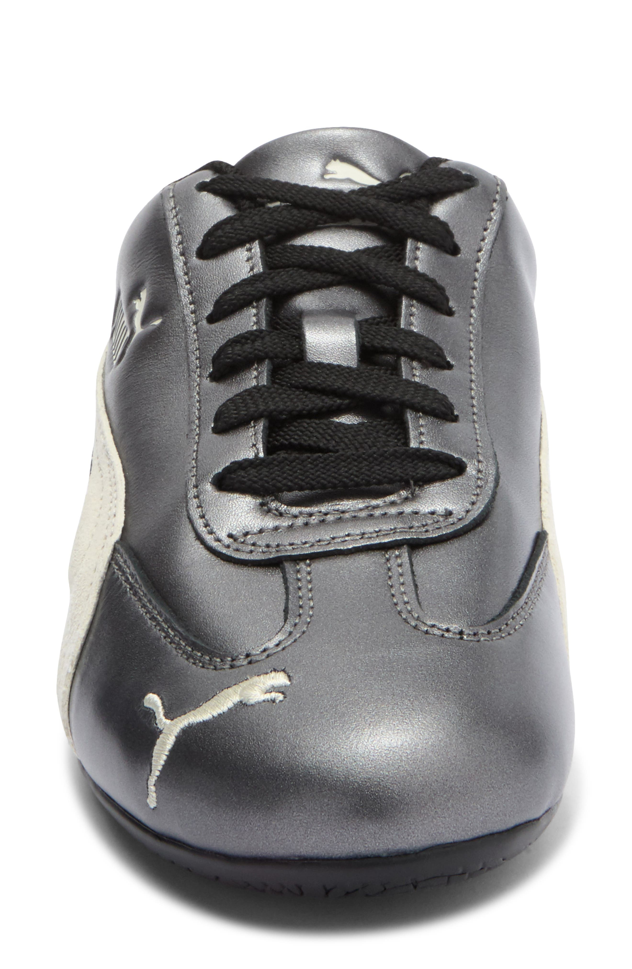 PUMA Speedcat Metallic Sneaker in Puma Black/Warm White at Nordstrom - 4