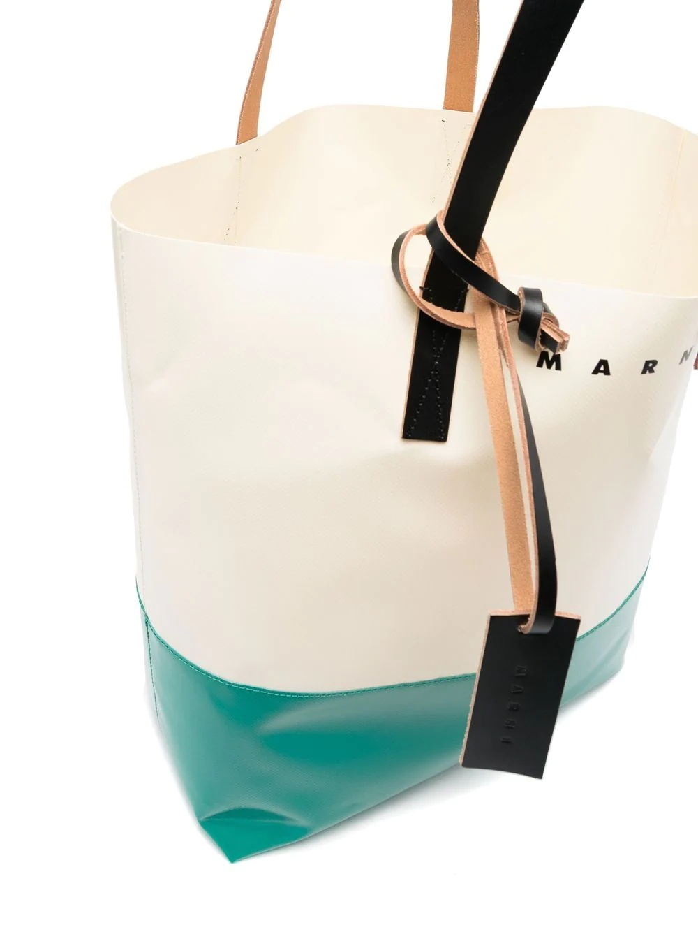 colour-block tote bag - 5