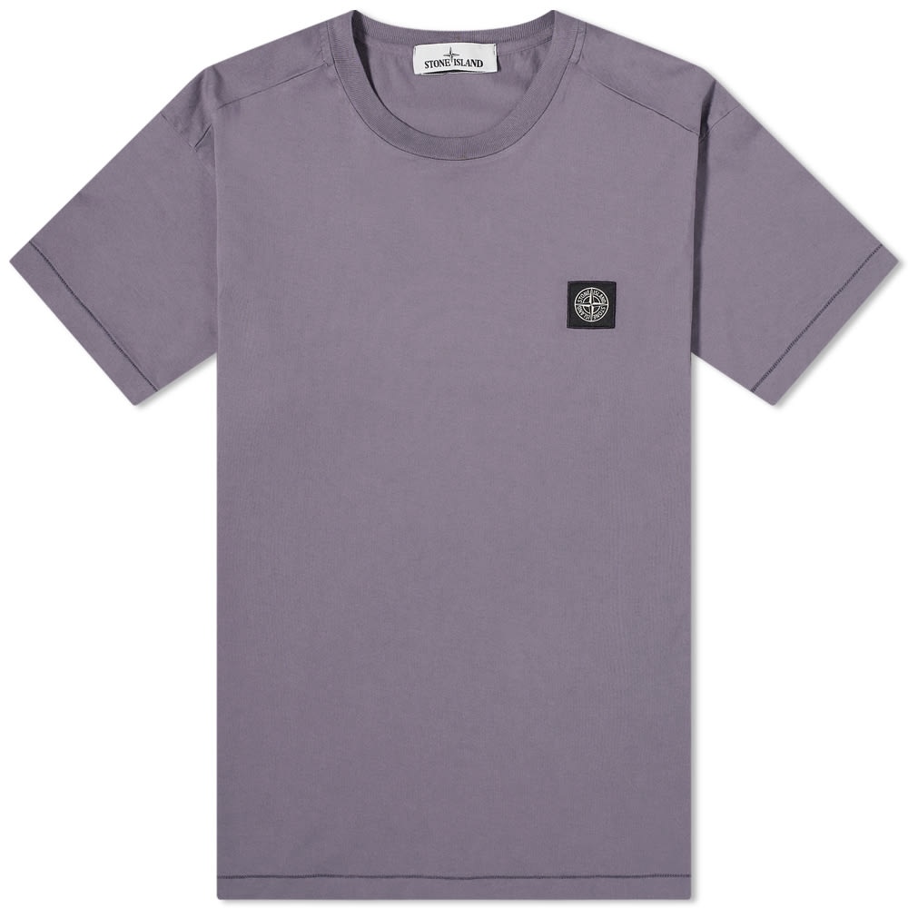 Stone Island Patch Logo Tee - 1