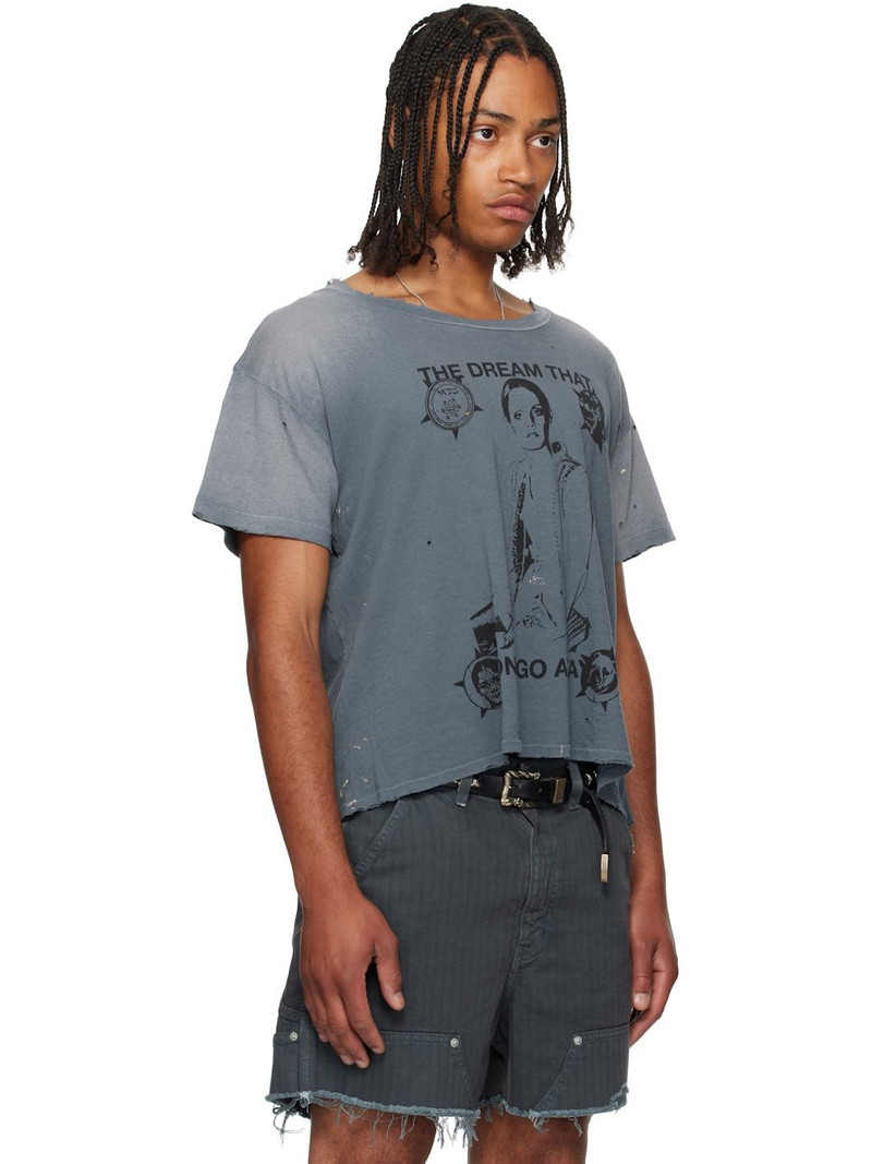 Blue 'Dream That Won't Go Away' T-shirt 2