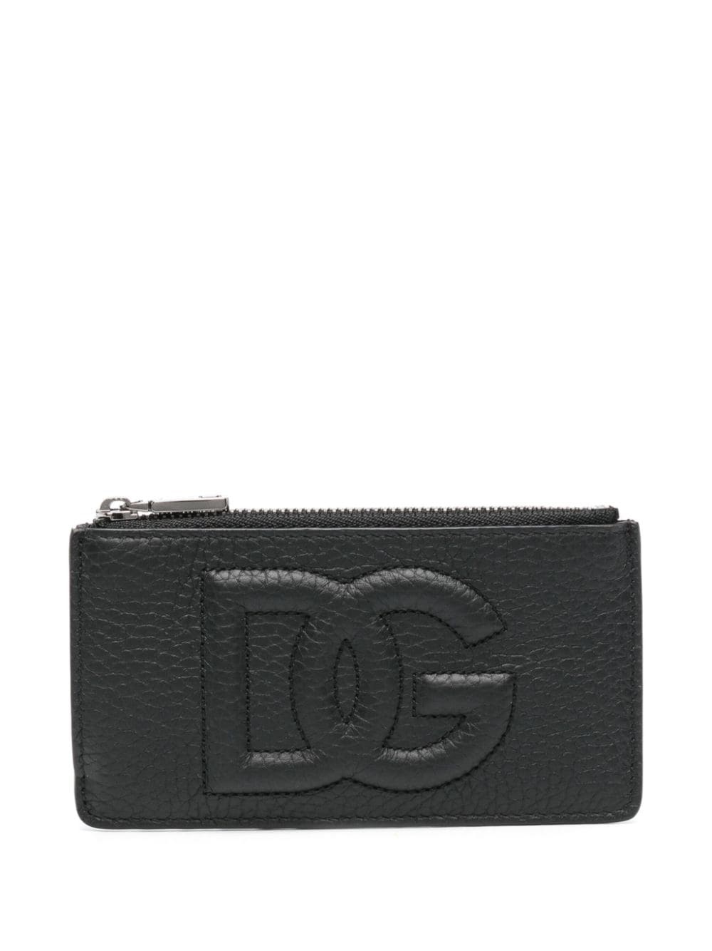 logo-embossed card holder - 1