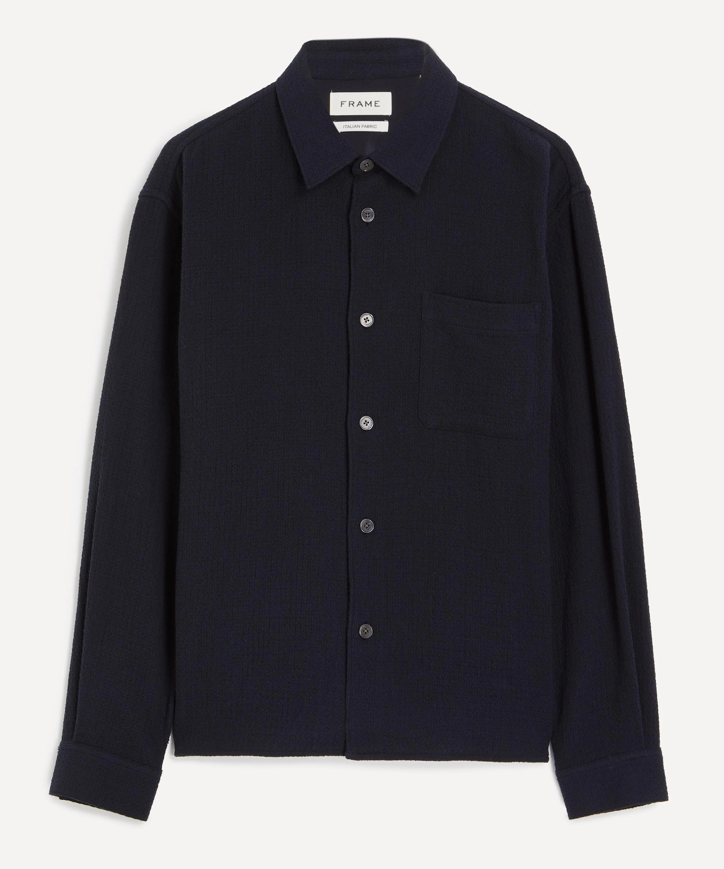 Open Weave Long-Sleeve Shirt - 1