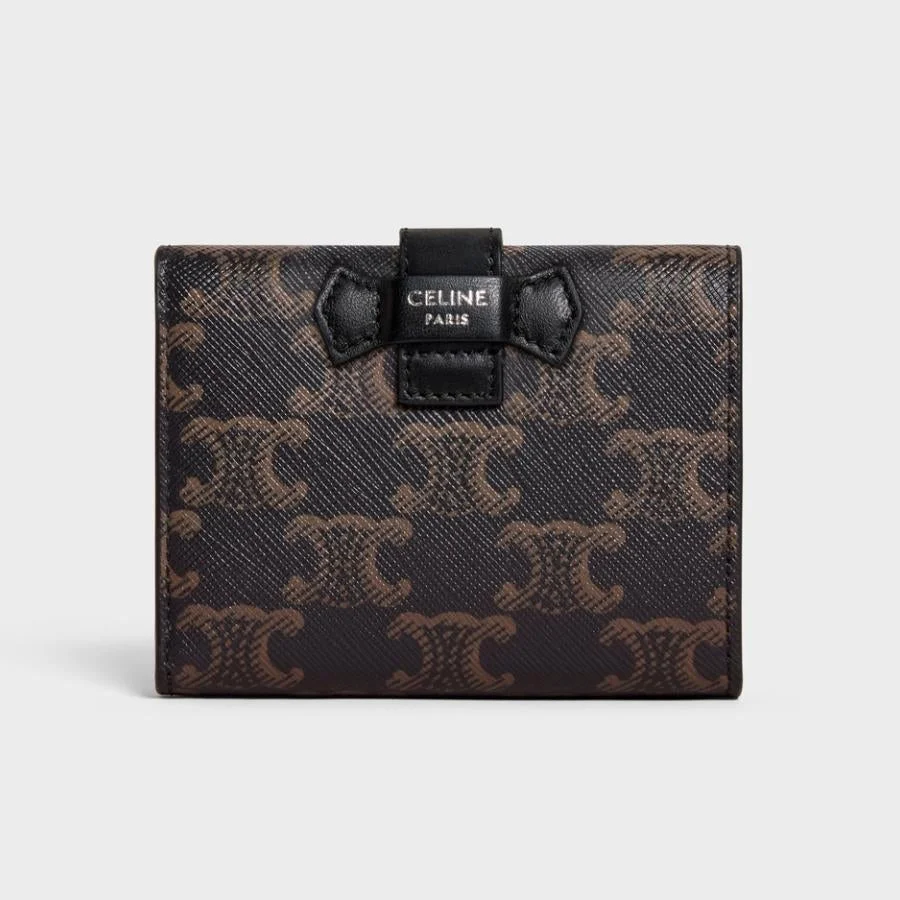 Celine Triomphe Tri-fold Wallet - 1