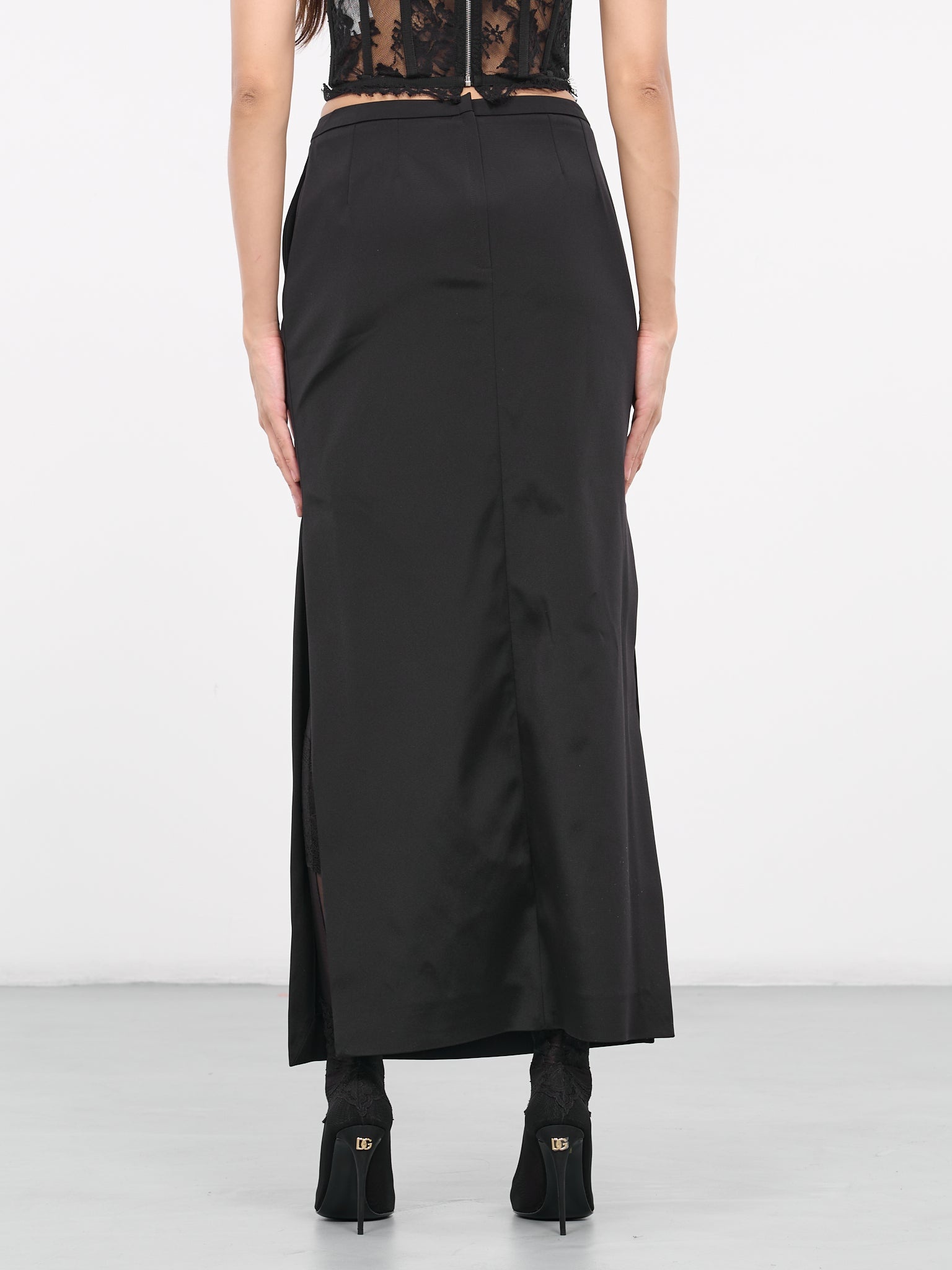 Side Slit Maxi Skirt - 3