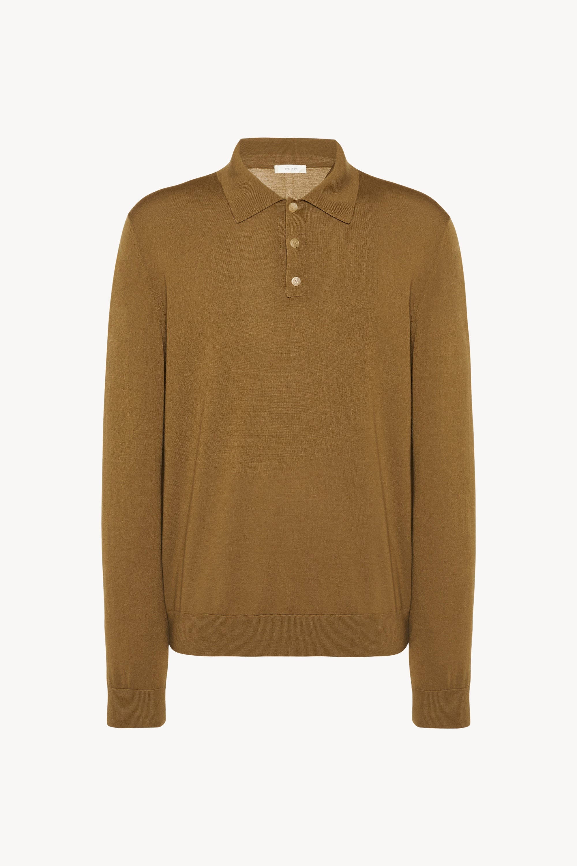 Diego L/S Polo in Wool - 1