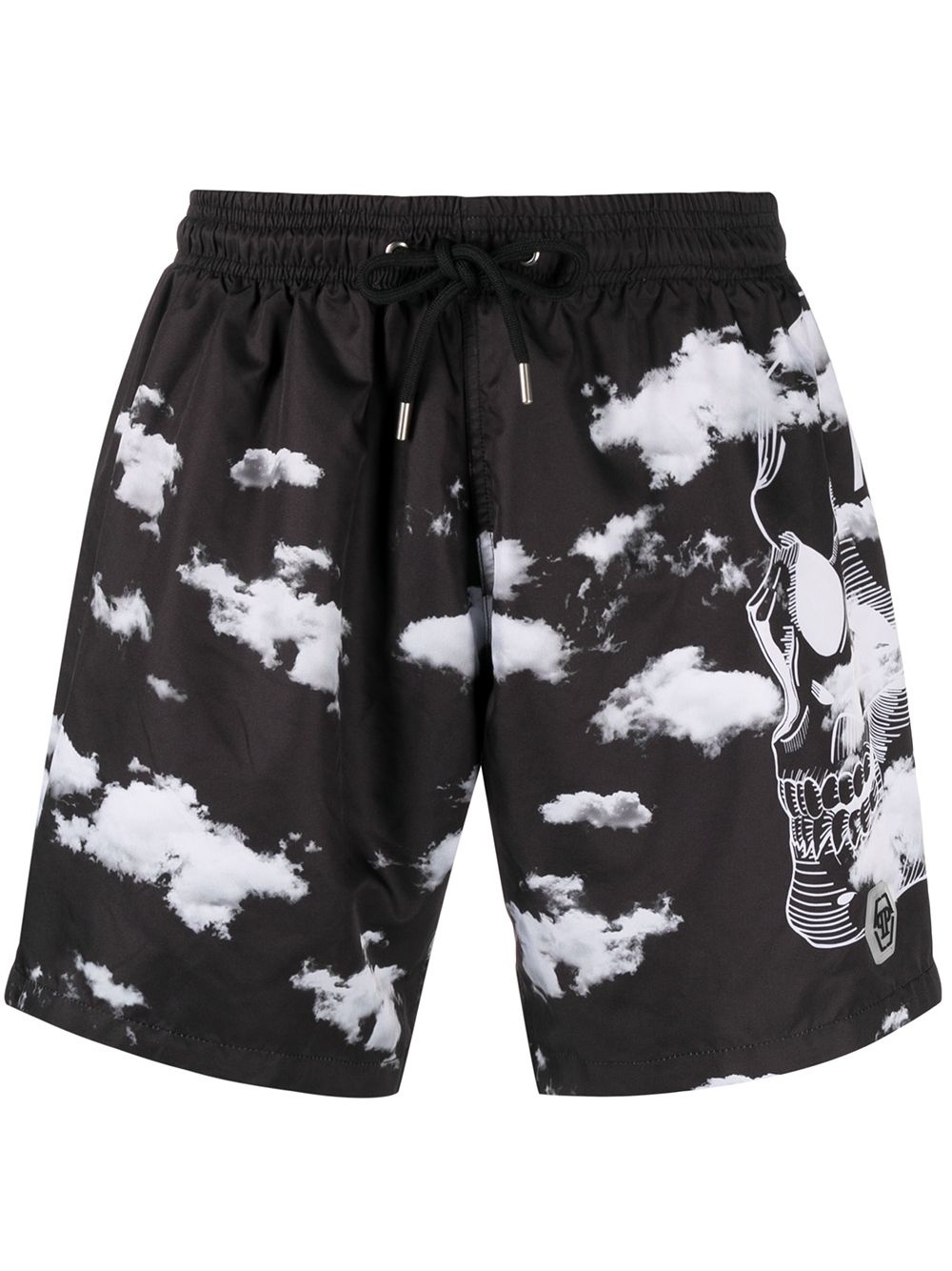 cloud-print swimshorts - 1