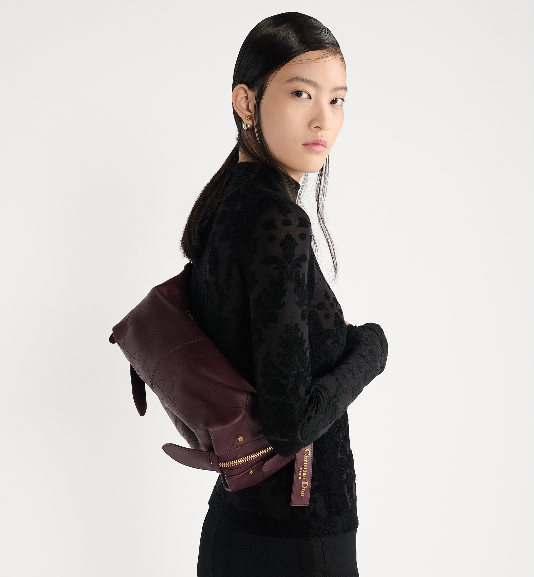 Medium D-Journey Bag in Vintage Smooth Calfskin - 3