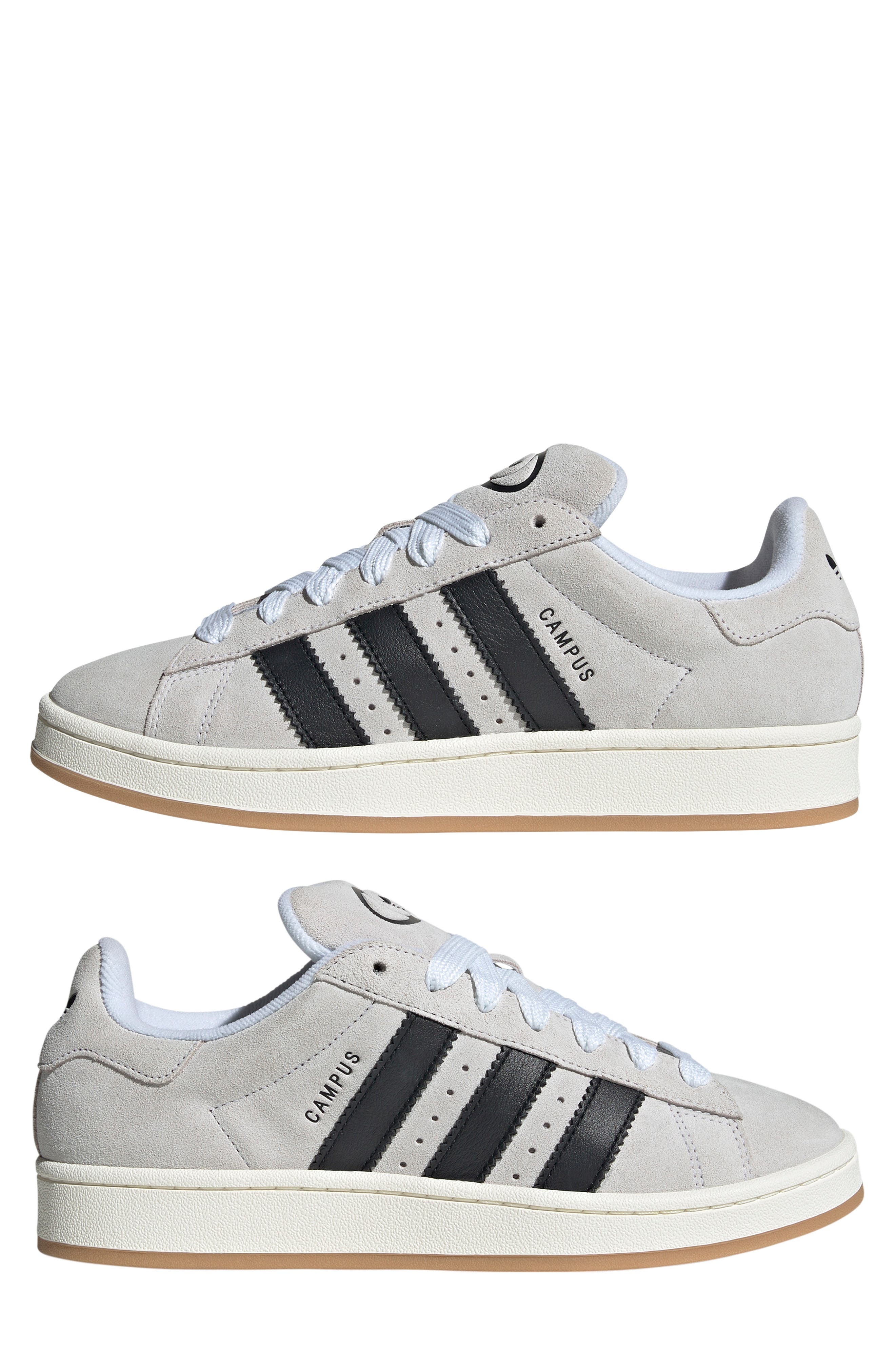 adidas Campus 00s Sneaker in Crystal White/black/off White at Nordstrom - 9