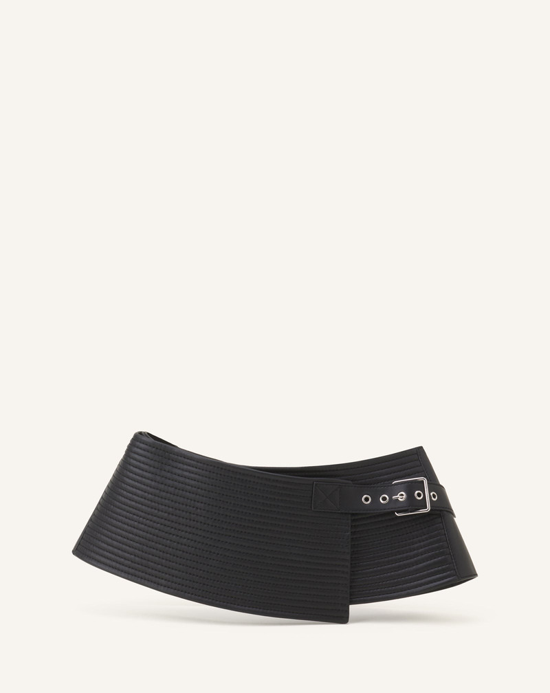 WIDE LEATHER BELT 1