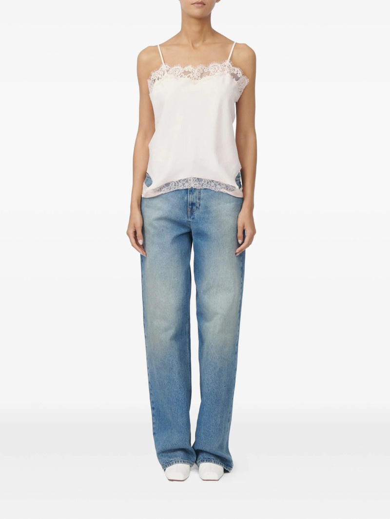MM6 Maison Margiela Mm6 Maison Margiela Lace Trim Top outlook