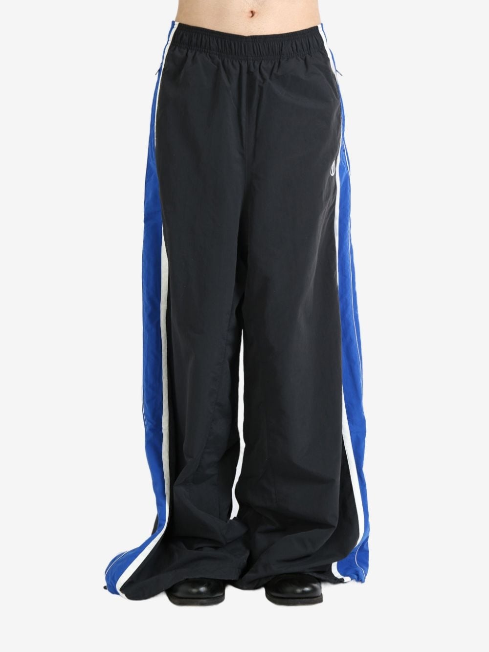 side-stripe track pants - 1