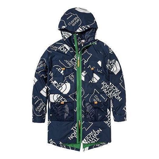 THE NORTH FACE X Brain Dead 76 Oversized Mountain Parka Jacket 'Blue' 529S-WE7 - 1