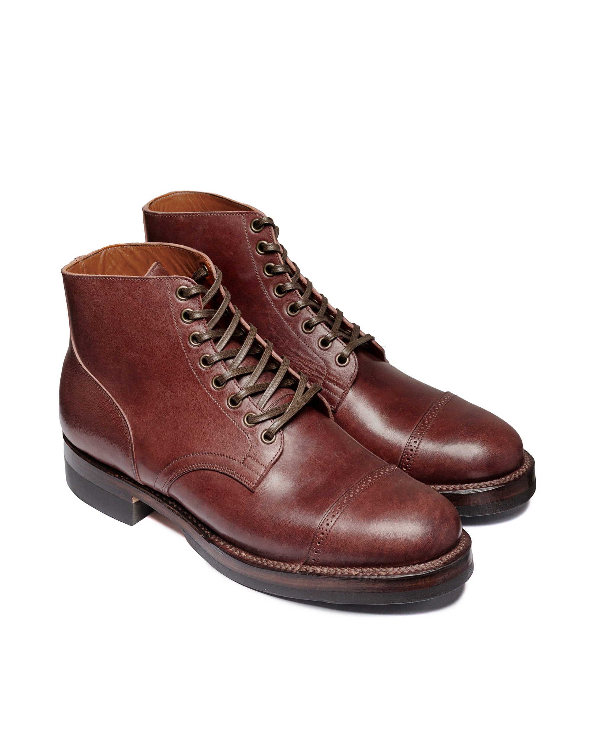 Service Boot 2030 BCT Burgundy Lucida Horsebutt - 2