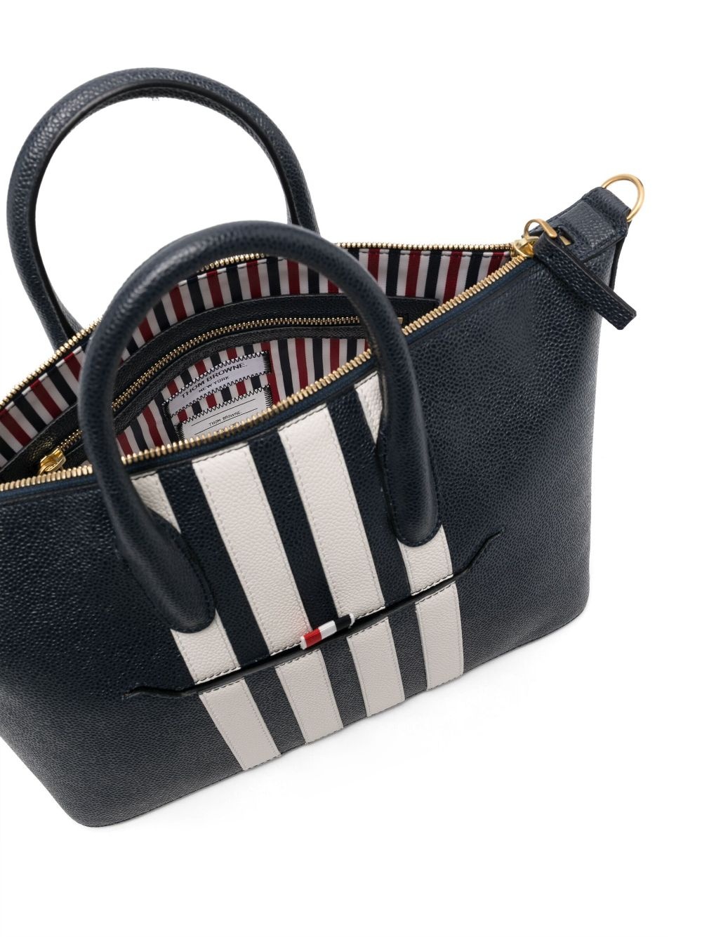 4-Bar Stripe tote bag - 5
