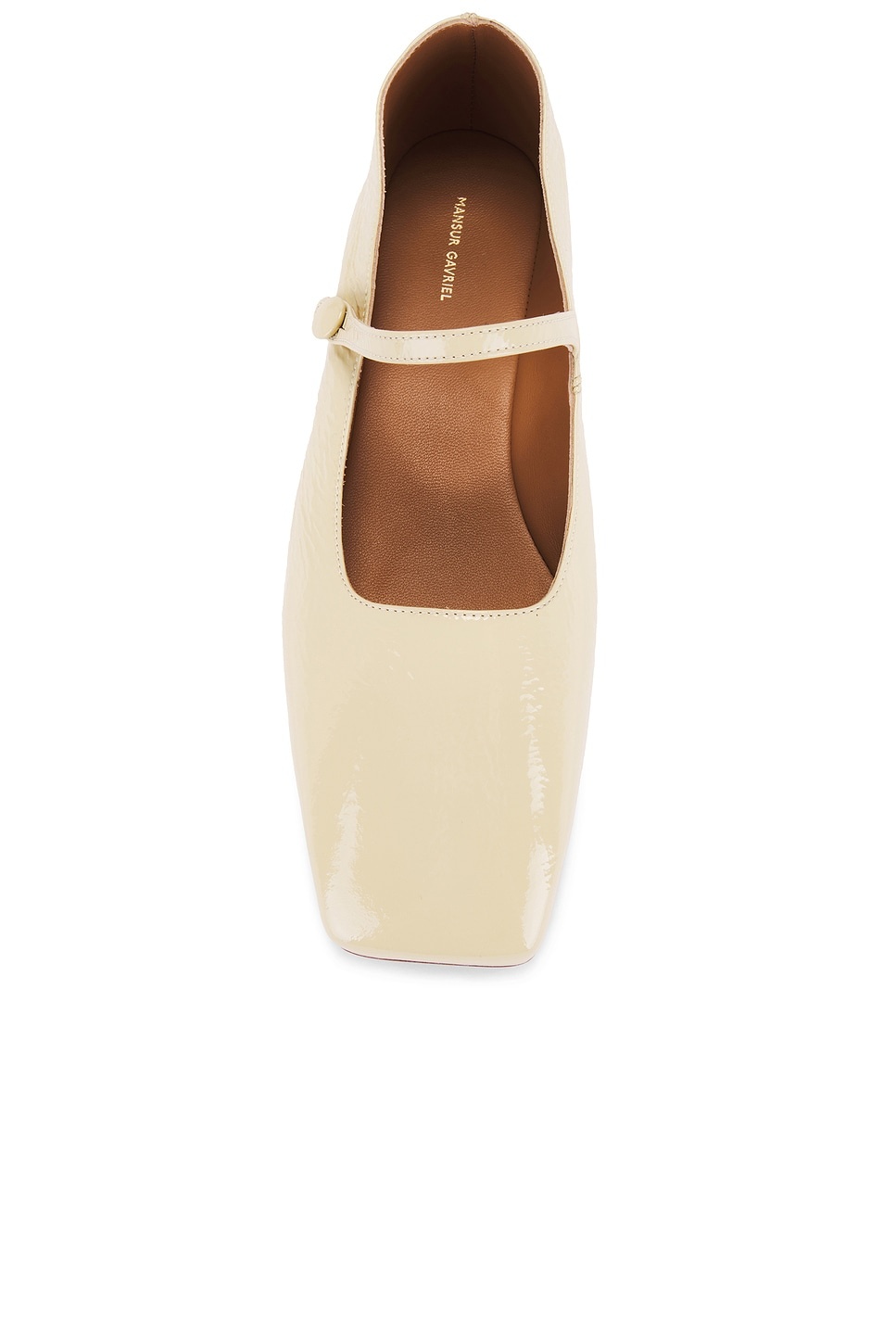 Square Toe Mary Jane Flat - 4