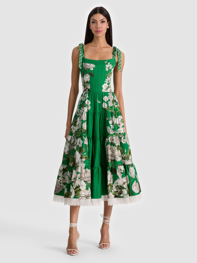 ROSALEE BUSTIER MIDI DRESS 4