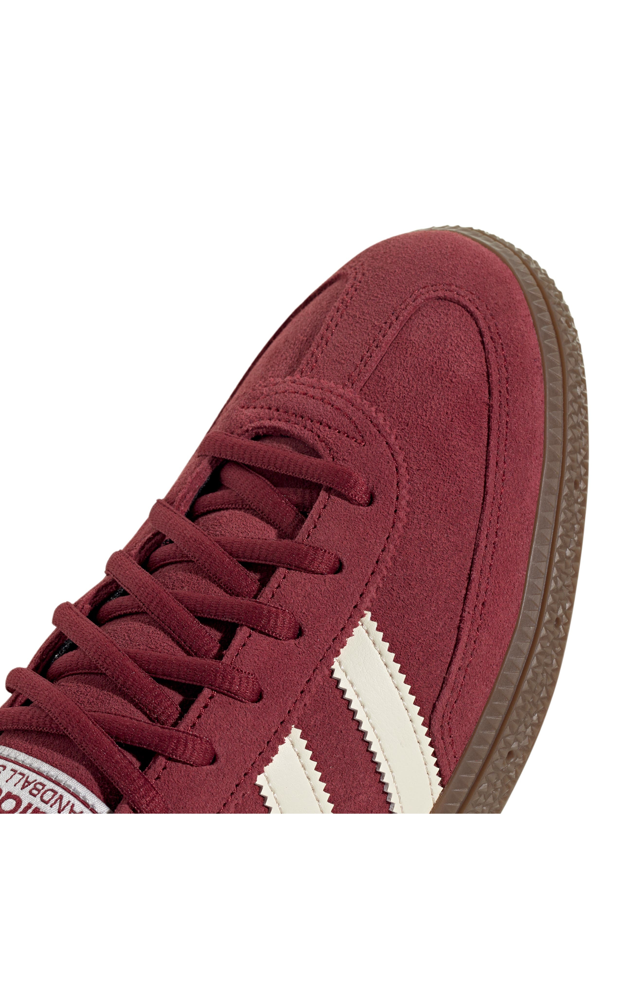adidas Gender Inclusive Handball Spezial Sneaker in Noble Maroon/Cream White/Gum at Nordstrom - 7