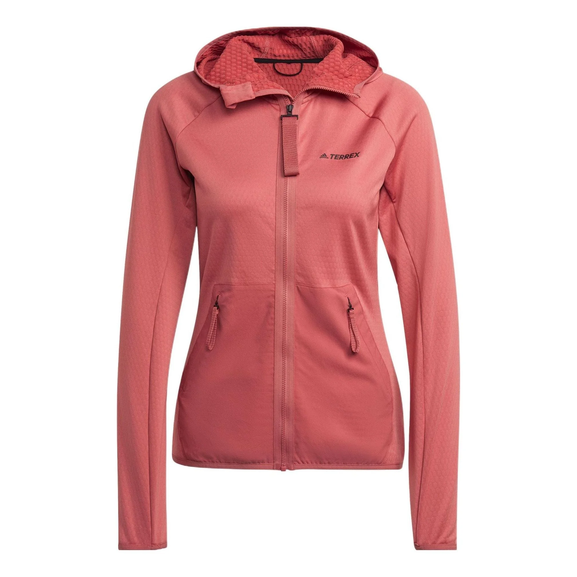 (WMNS) adidas Terrex Tech Outdoor Jacket 'Pink' HH9288 - 1