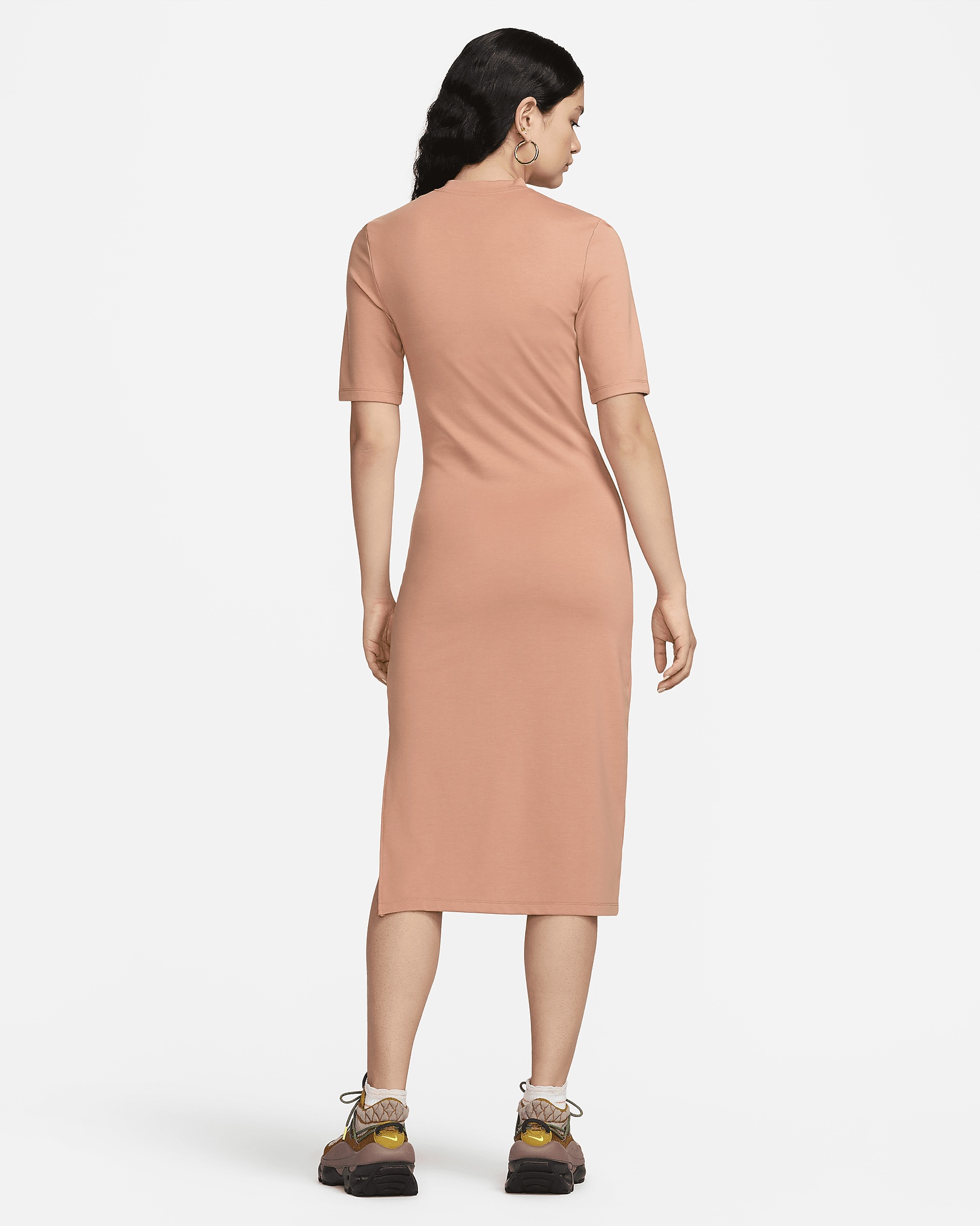 Women's Nike Sportswear Essential Tight Midi Dress - 2