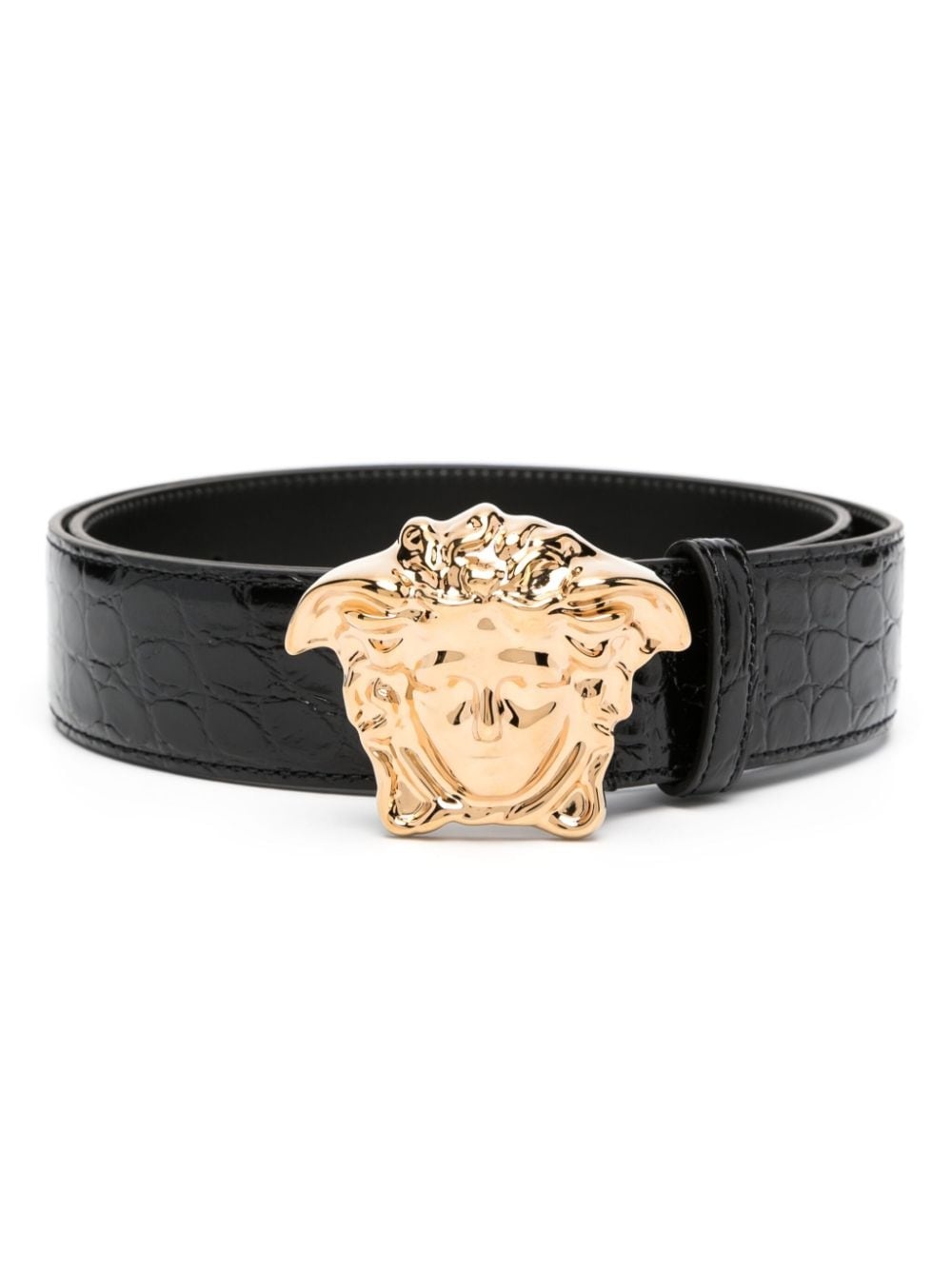 Medusa Head leather belt - 1