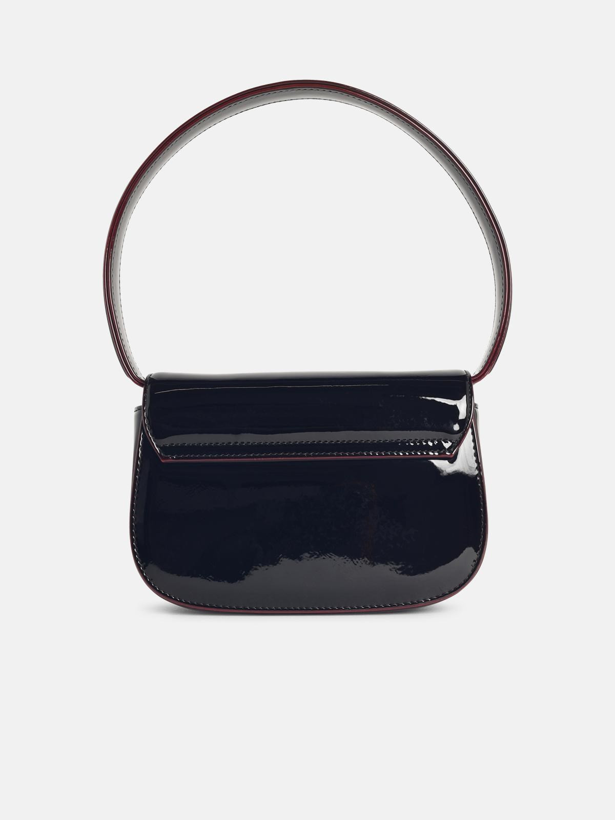 '1DR' BURGUNDY LIQUID EFFECT POLYURETHANE BAG - 3