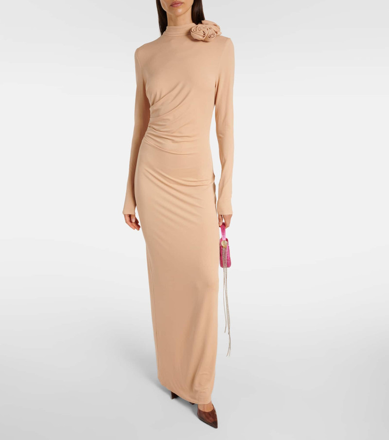 MAGDA BUTRYM Floral-appliqué gown outlook