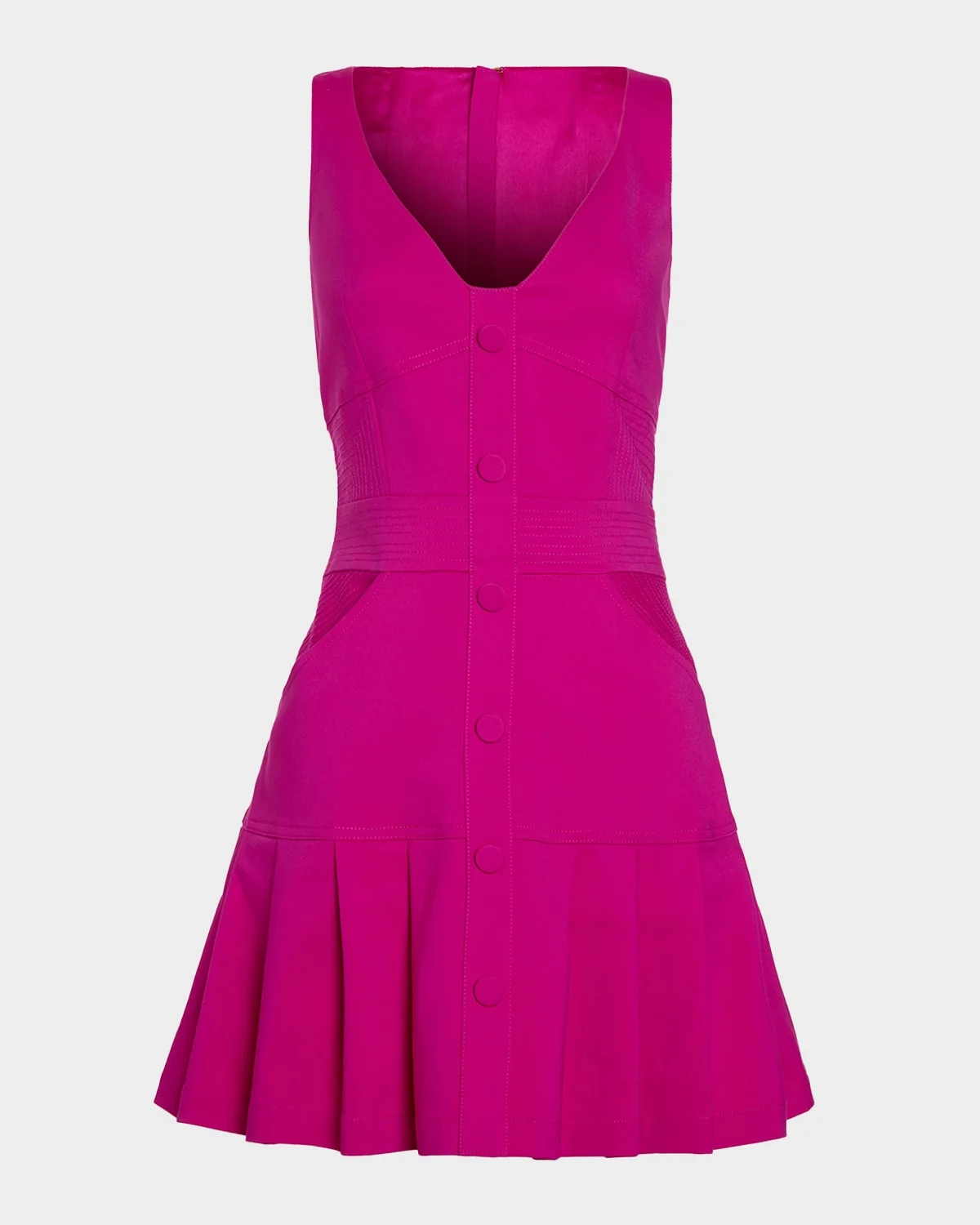 Olana Stretch Cotton Mini Dress - 1