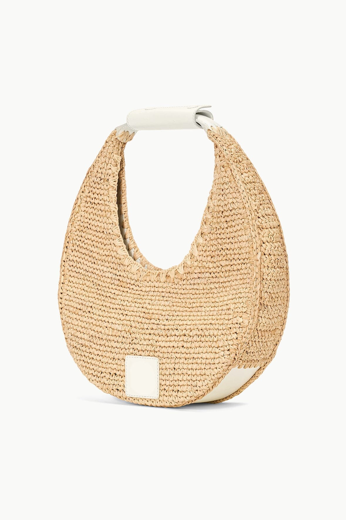 STAUD ST. REGIS MOON TOTE BAG NATURAL PAPER - 3