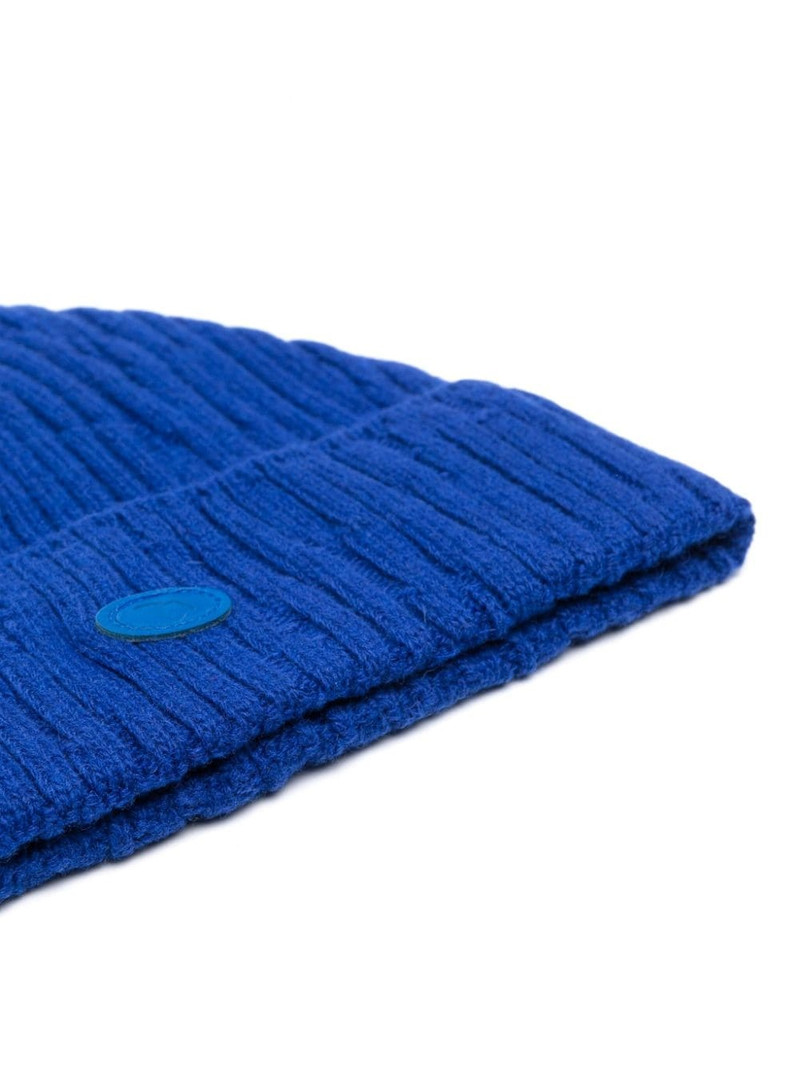 ADER error Etik logo-patch beanie outlook