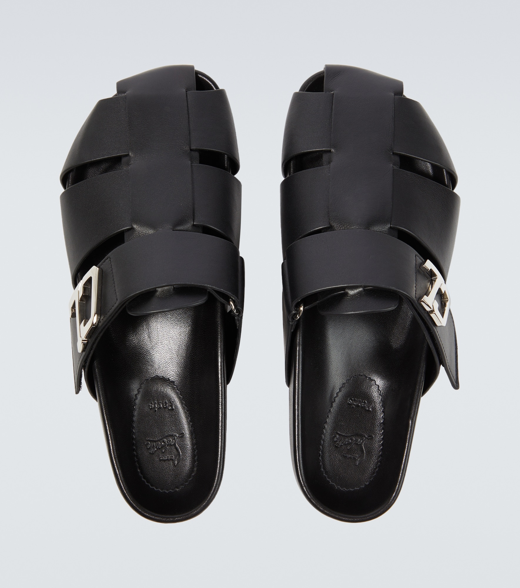 Abubizz leather slippers - 4