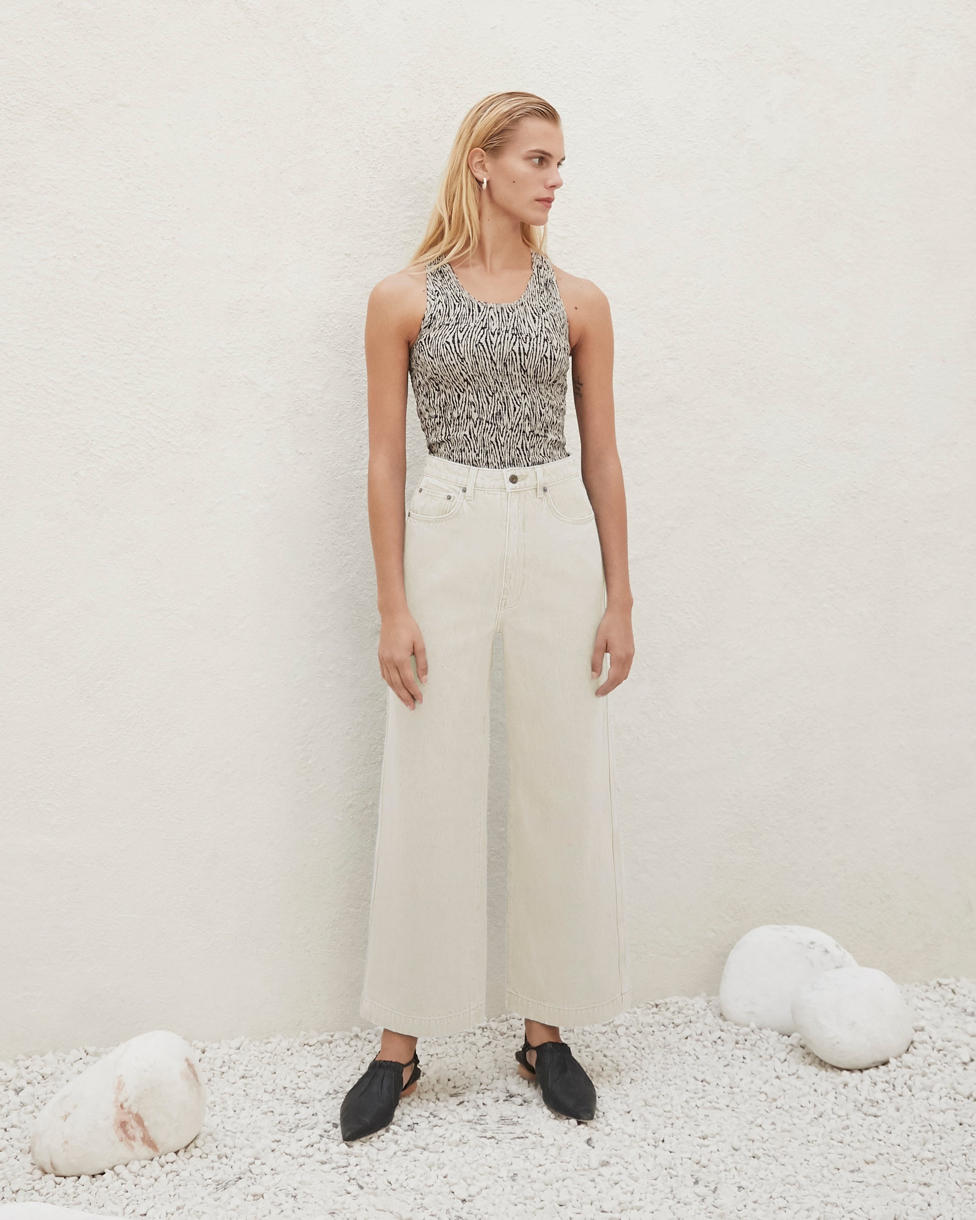 Wide Leg Jeans - 1
