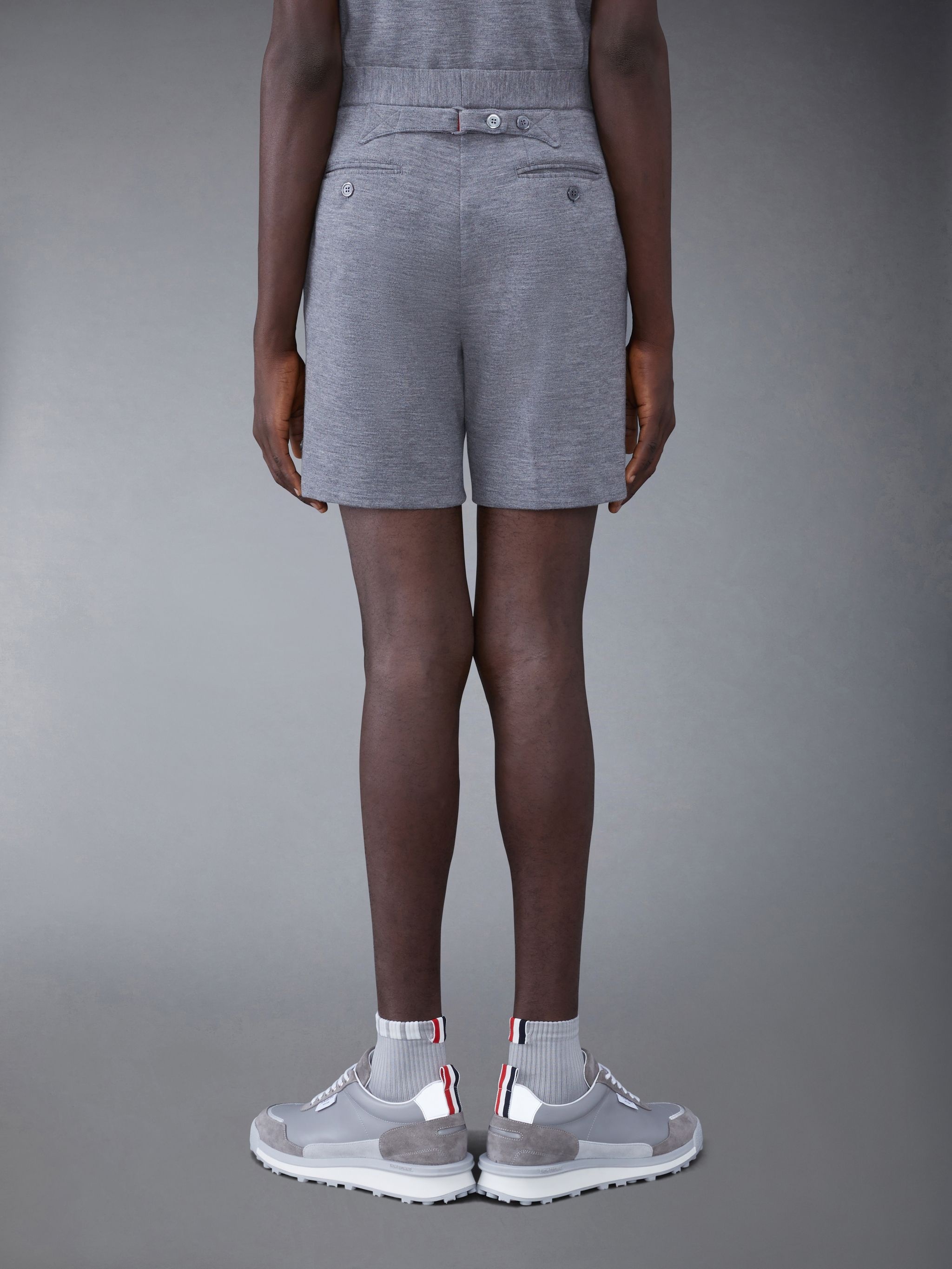 Wool Midi Shorts - 2