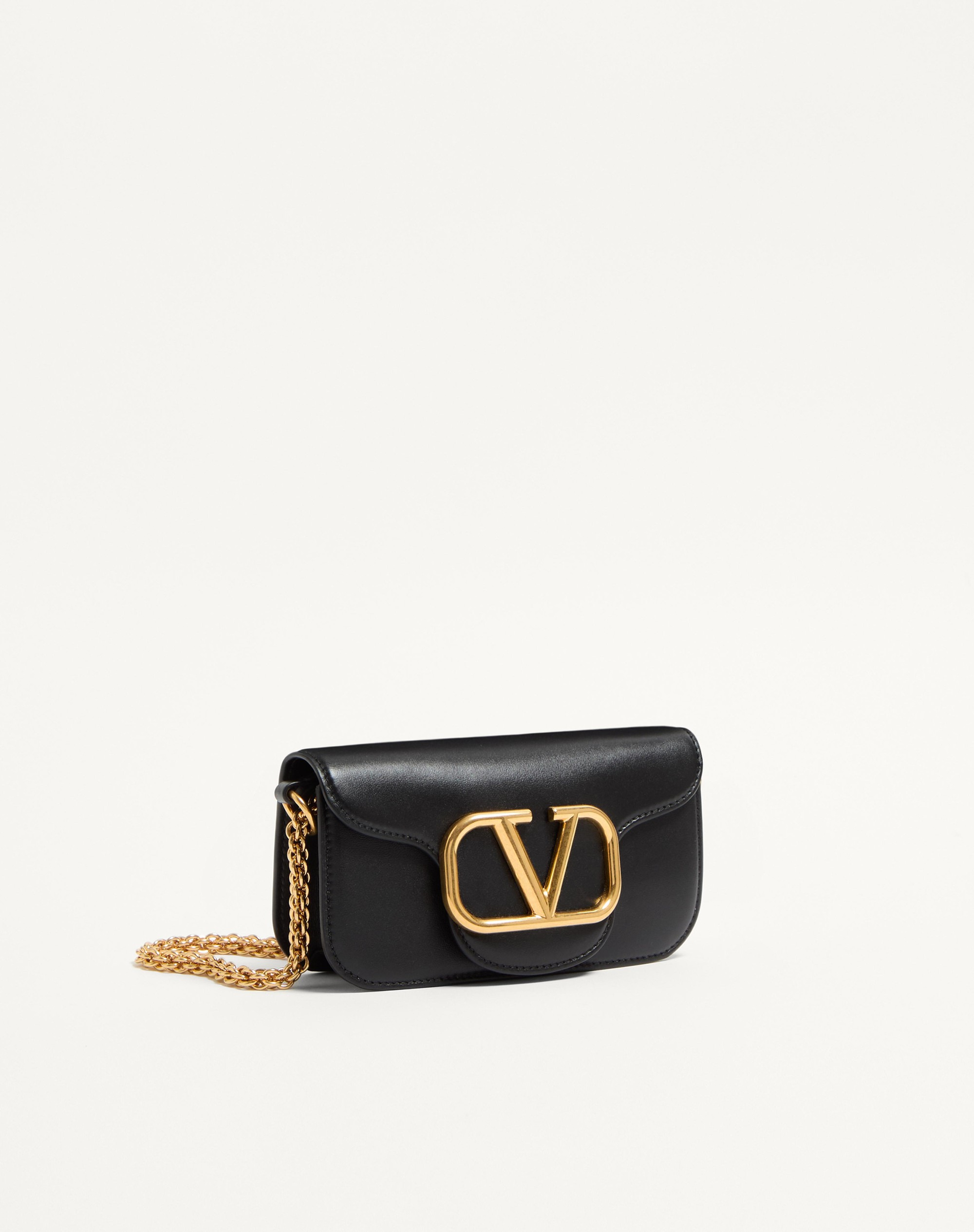 VALENTINO GARAVANI LOCÒ SMALL SHOULDER BAG IN CALFSKIN - 2