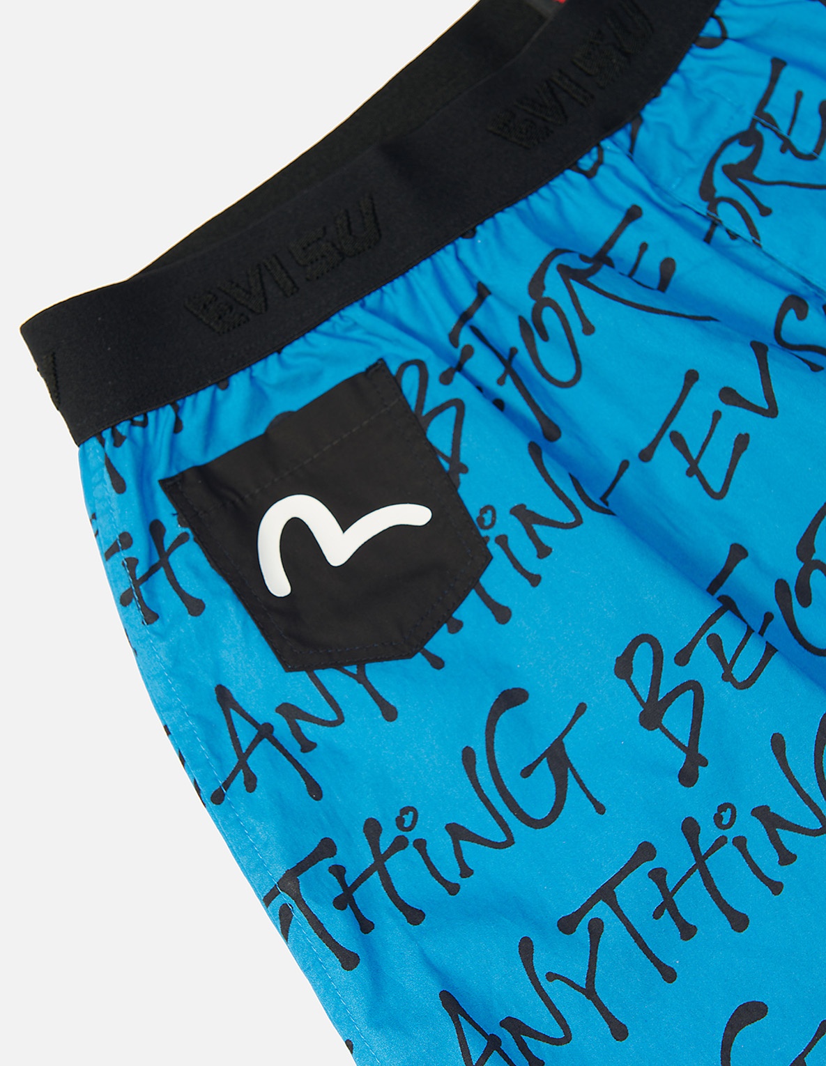 ALLOVER SLOGAN AND DAICOCK PRINT BOXER SHORTS - 3