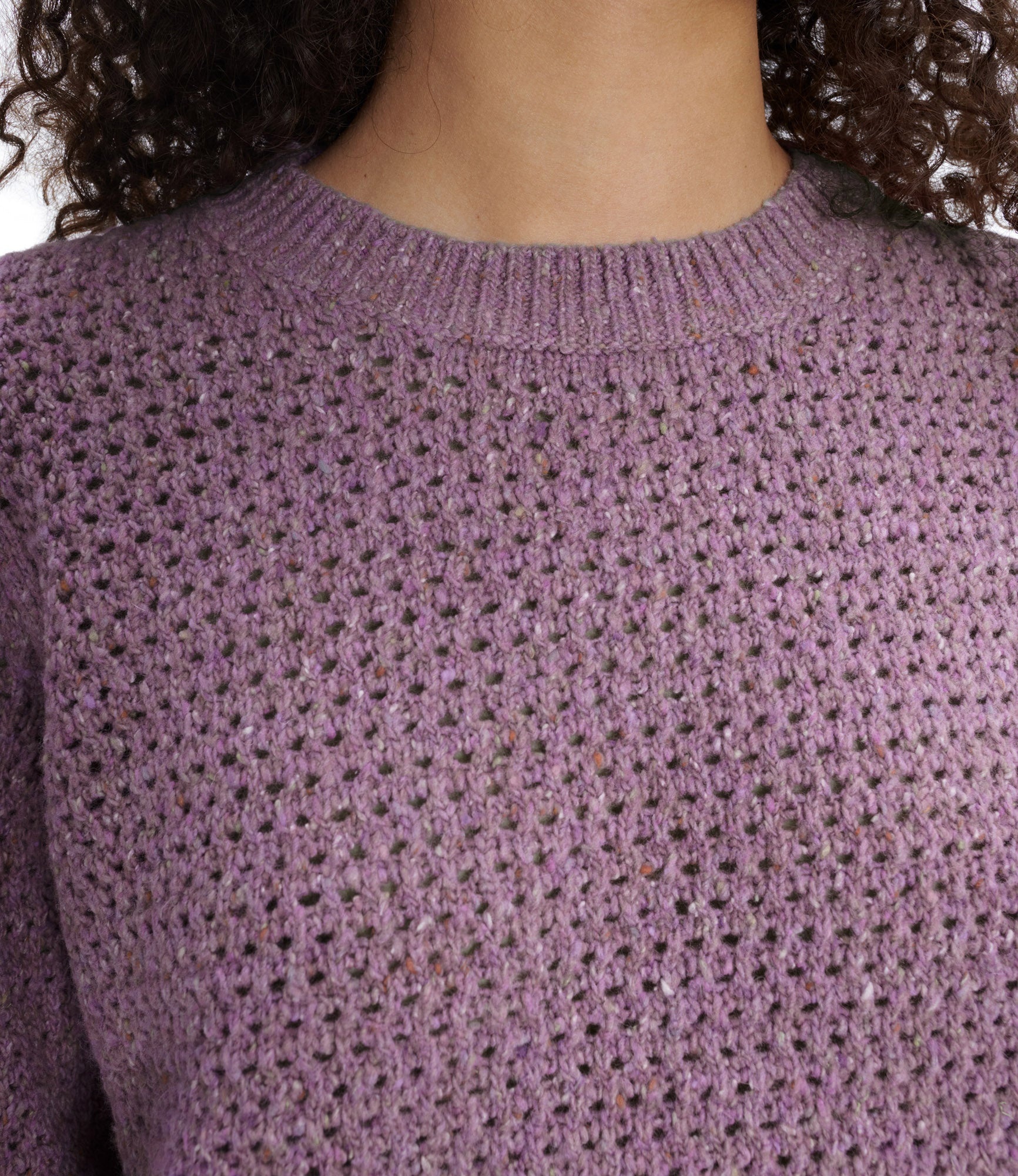 A.P.C. Purple Maggie Sweater A.P.C.