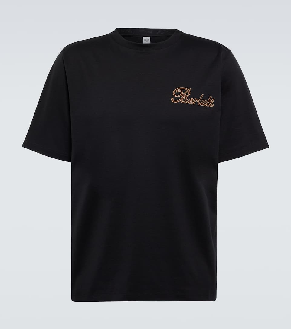 Logo cotton T-shirt - 1