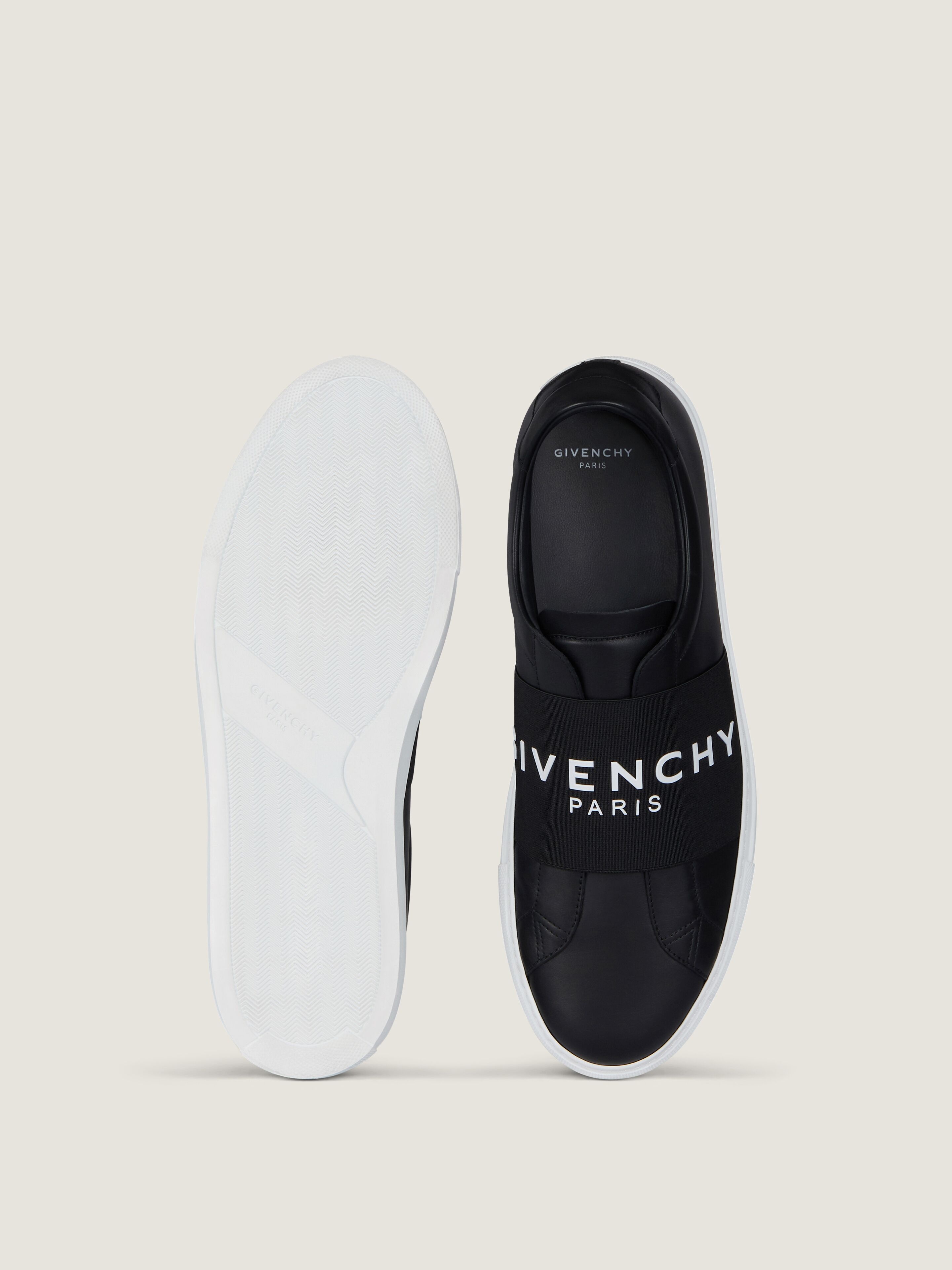 URBAN STREET SNEAKERS IN LEATHER WITH ELASTIC BAND - 4