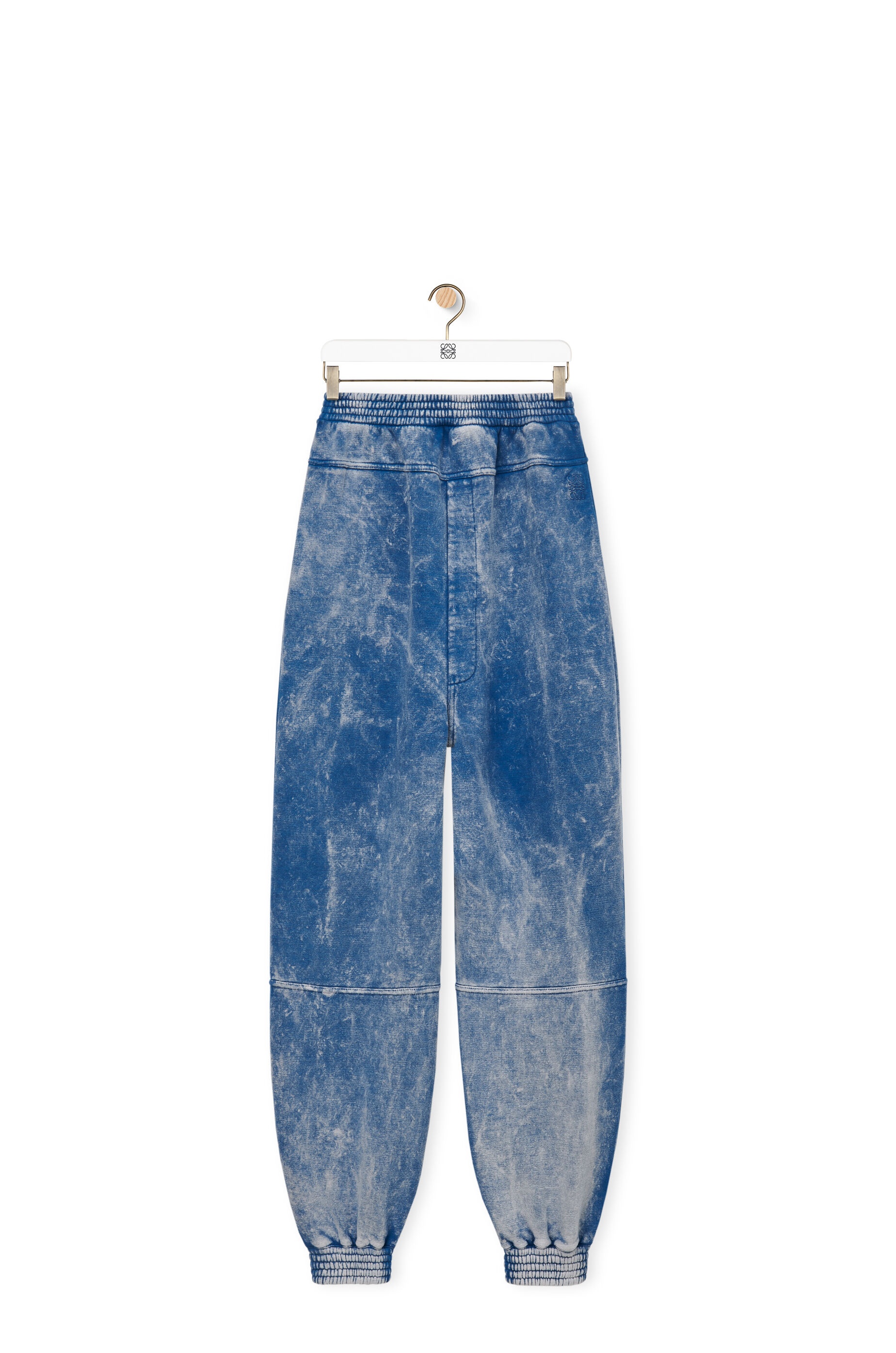 Jogging trousers in cotton fleece - 1