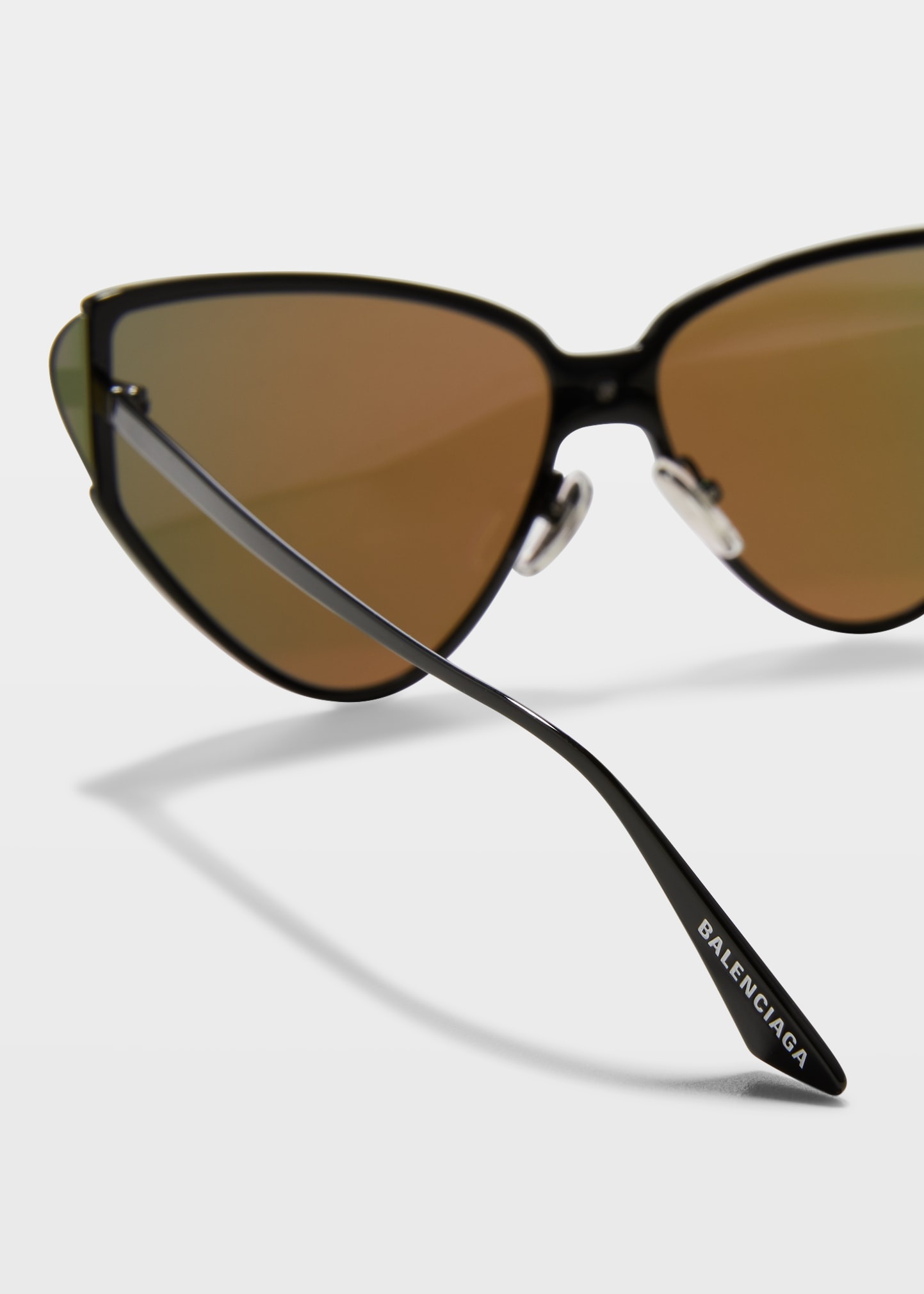 Logo Metal Cat-Eye Sunglasses - 4