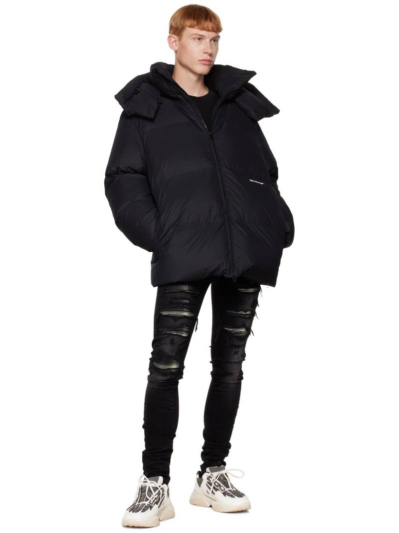 Off-White Black Bounce Hooded Down Jacket outlook