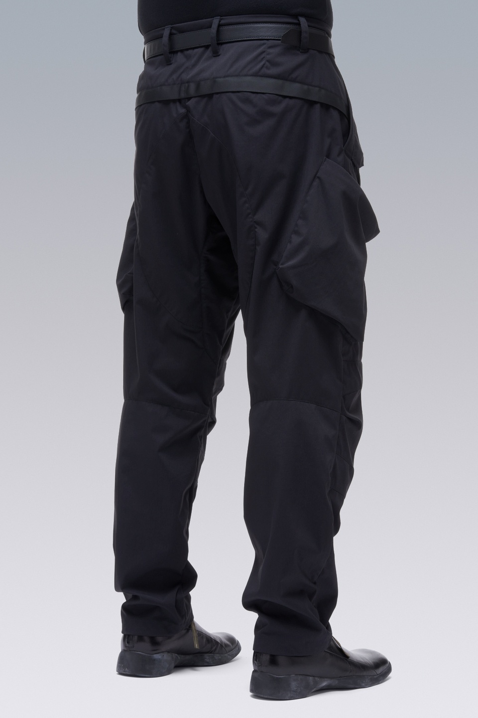 P24A-E Encapsulated Nylon Articulated BDU Trouser Black - 5